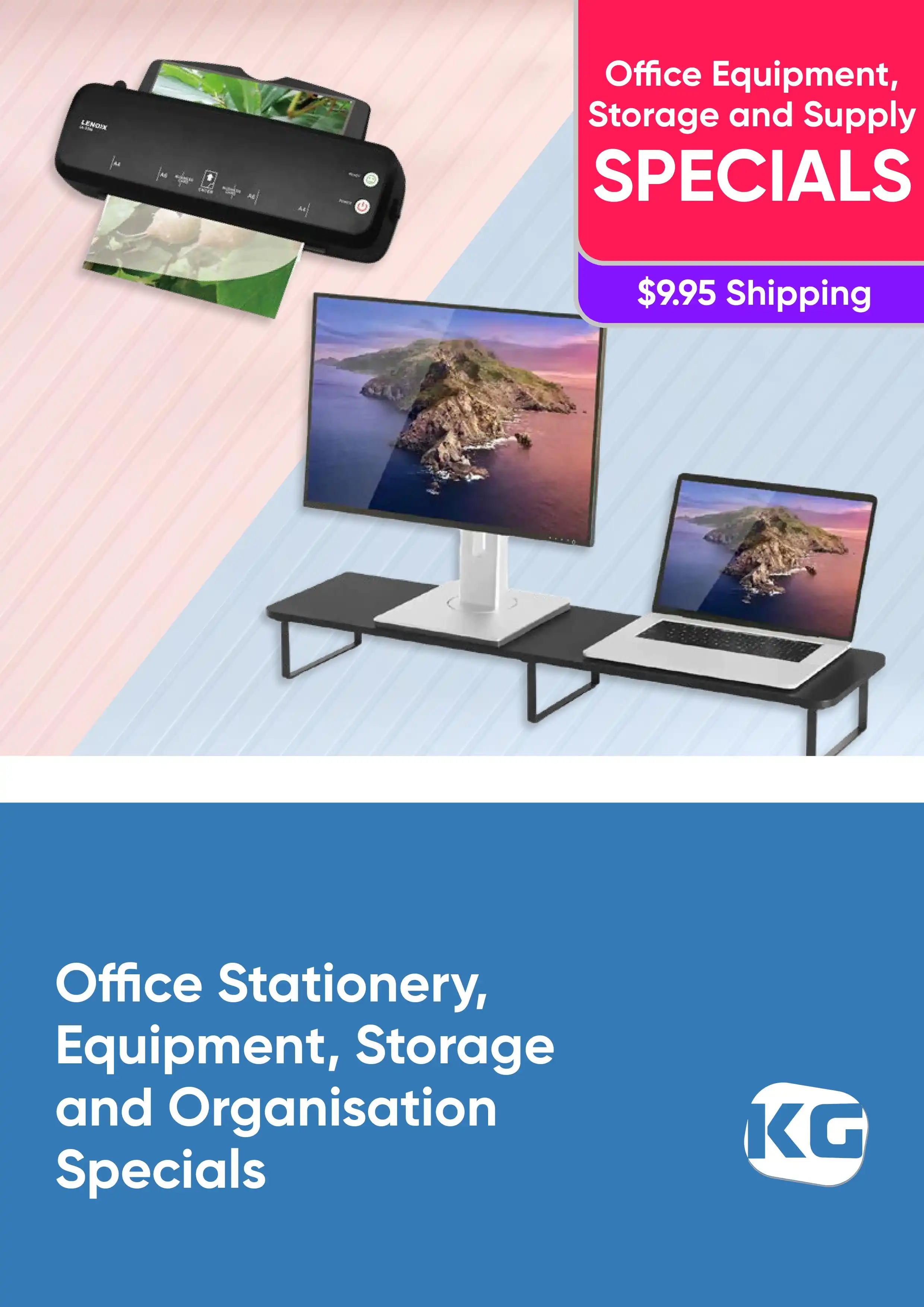 Office Stationery, Equipment, Storage and Organisation Specials