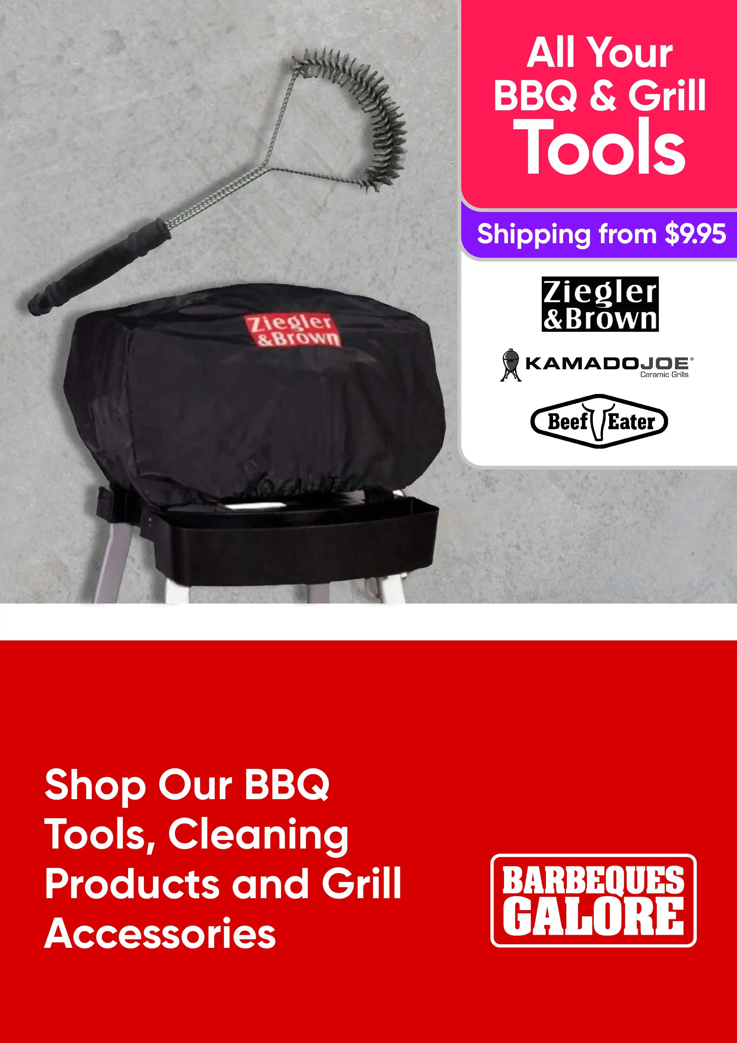 Shop Our BBQ Tools, Cleaning Products and Grill Accessories