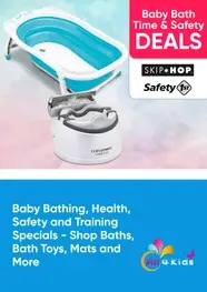 Baby Bathing, Health, Saftey and Potty Training Specials - Shop Baths, Bath Toys, Mats and More