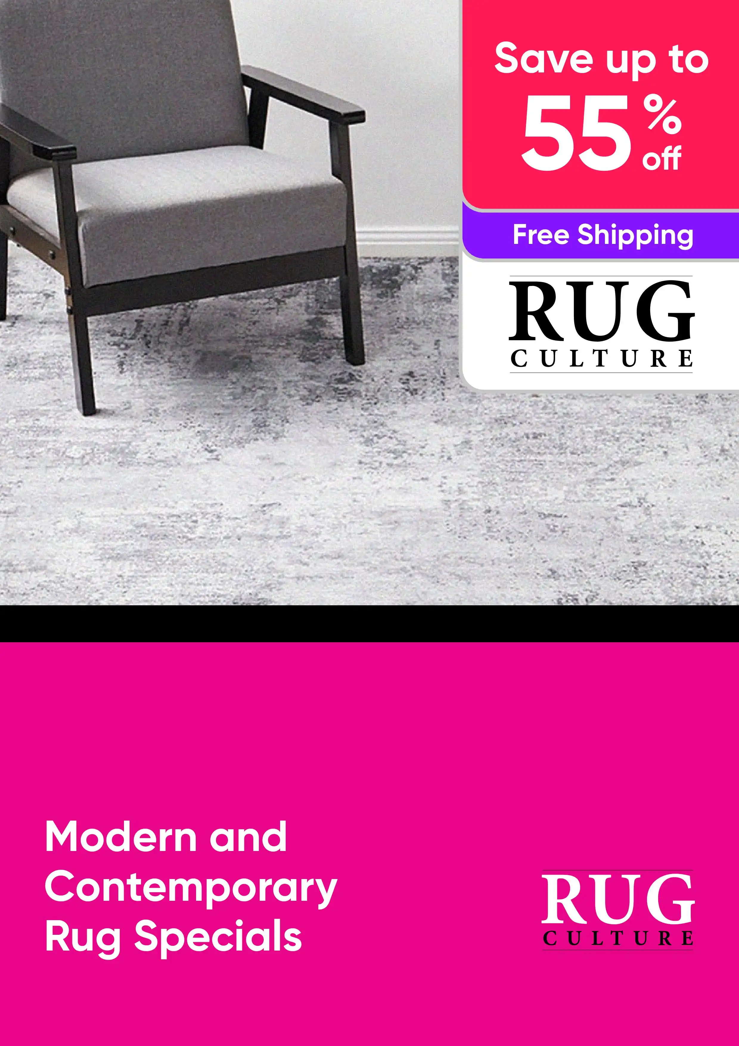 Modern and Contemporary Rug Specials - Up to 55% Off RRP and Free Shipping