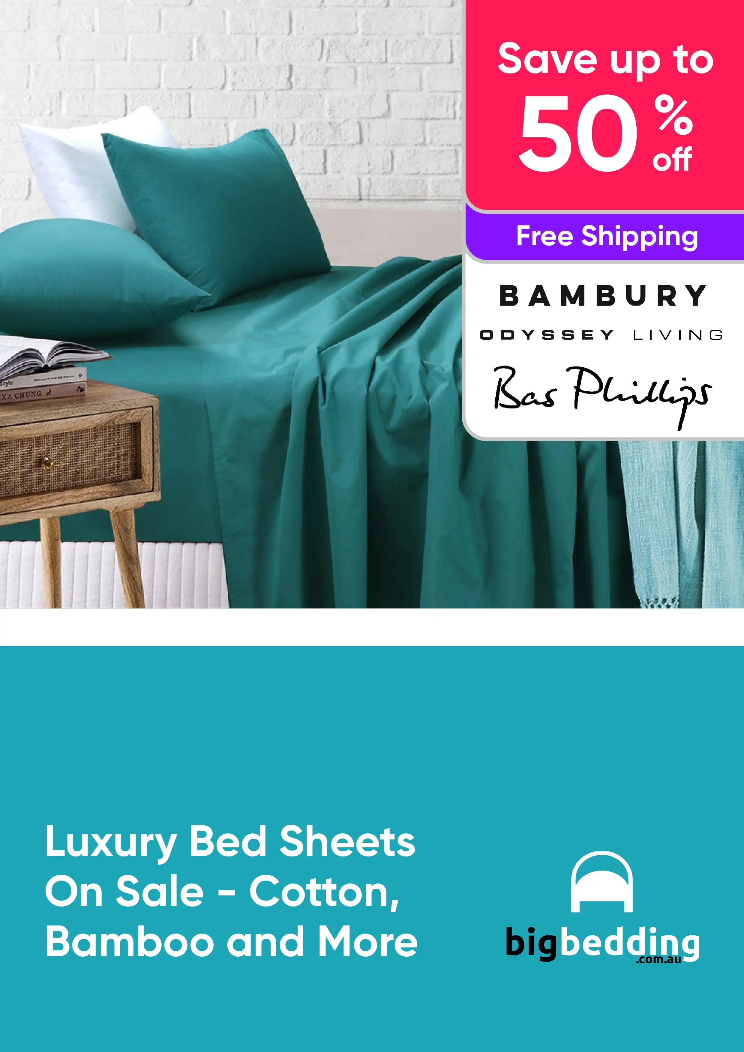 Luxury Bed Sheets On Sale - Save Up to 50% Off On a Range of Cotton, Bamboo