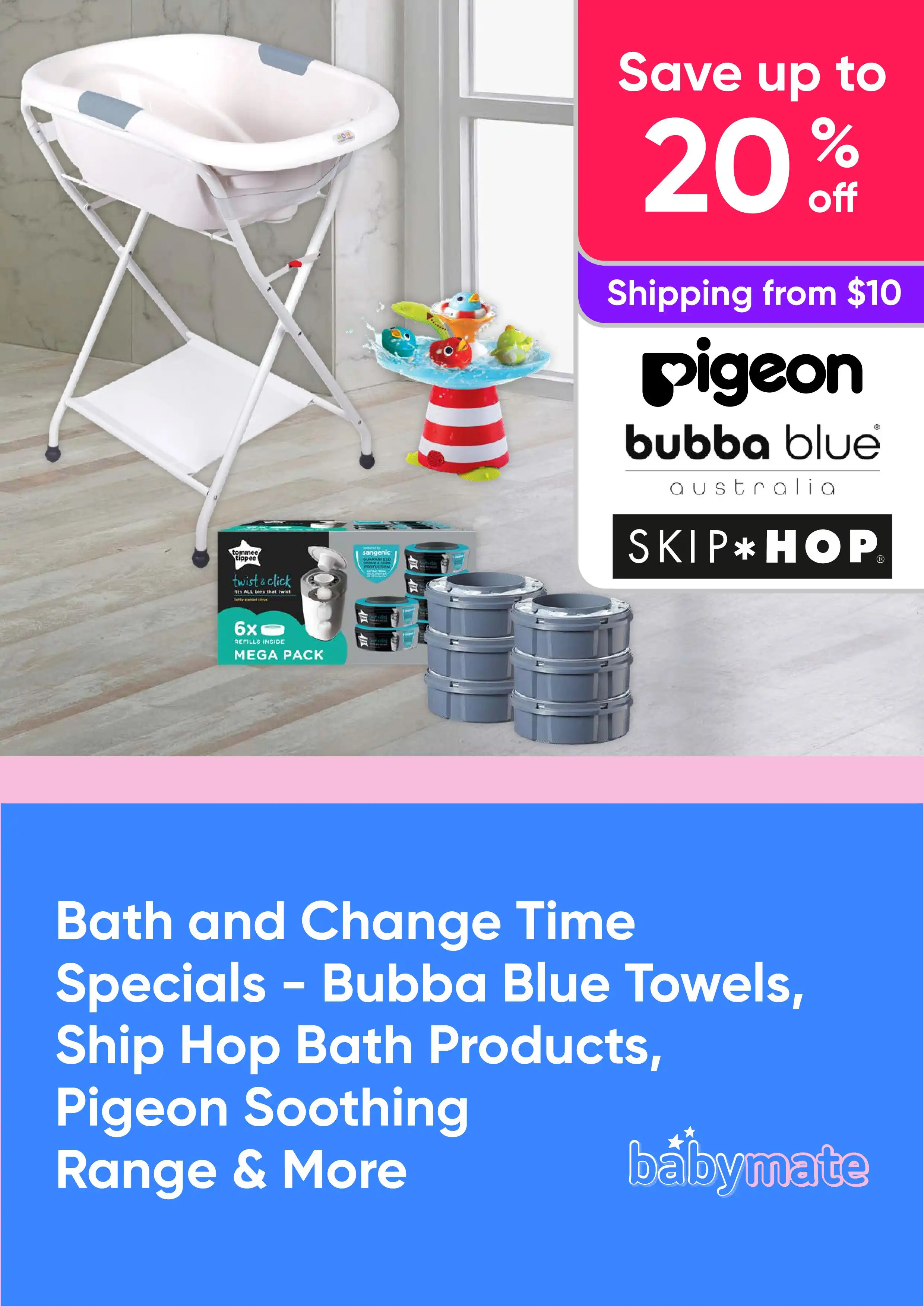 Bath and Change Time Specials - Save On Towels, Bath Products and More