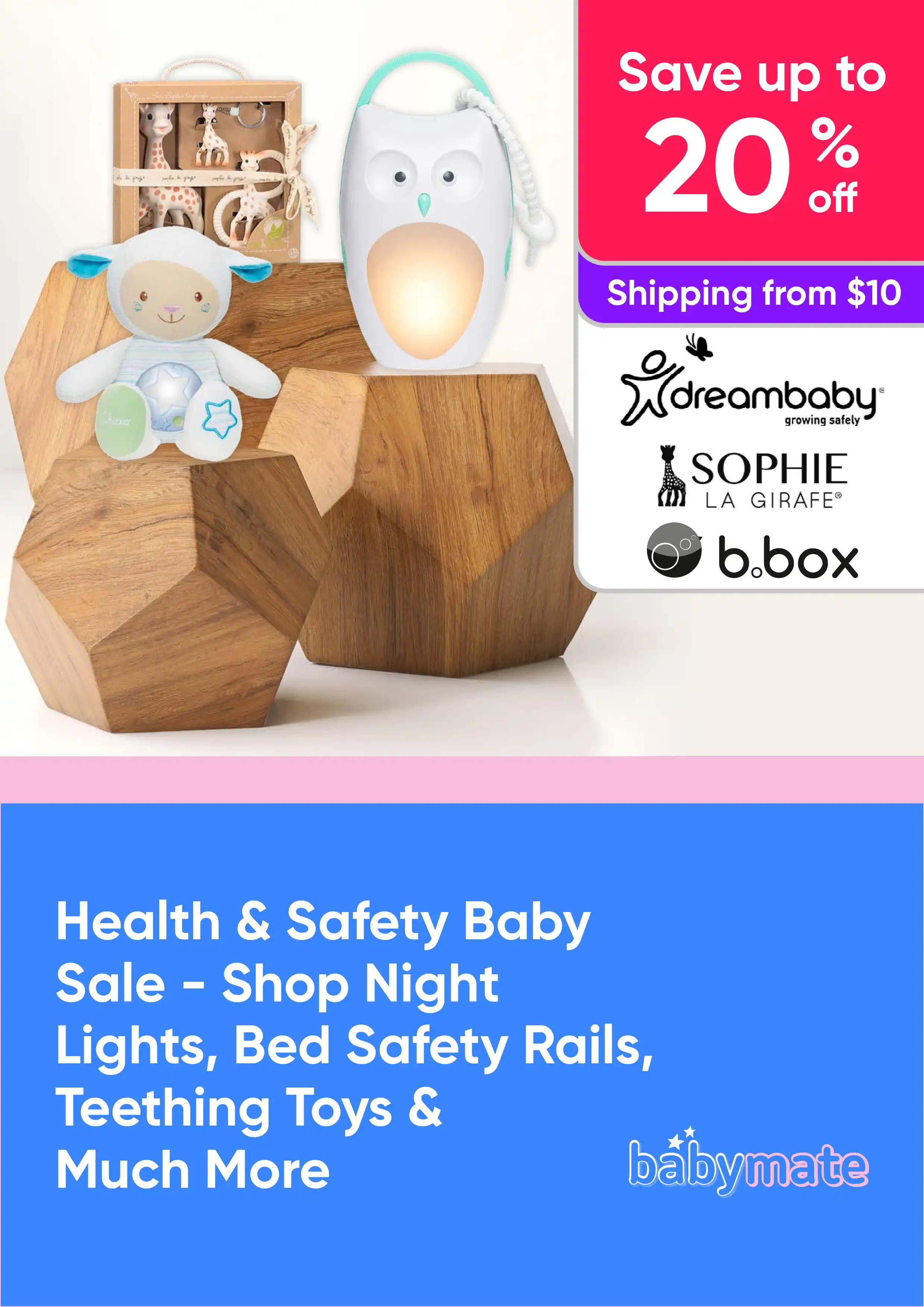 Health & Safety Baby Sale - Shop Night Lights, Bed Safety Rails, Teething Toys