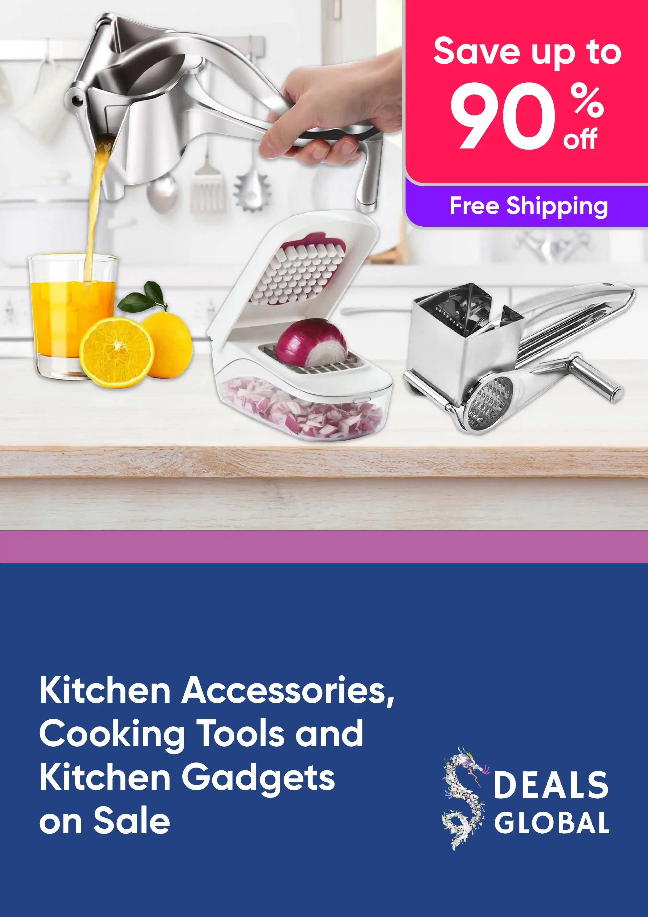 Kitchen Accessories, Cooking Tools and Kitchen Gadgets on Sale - Save up to 90% Off