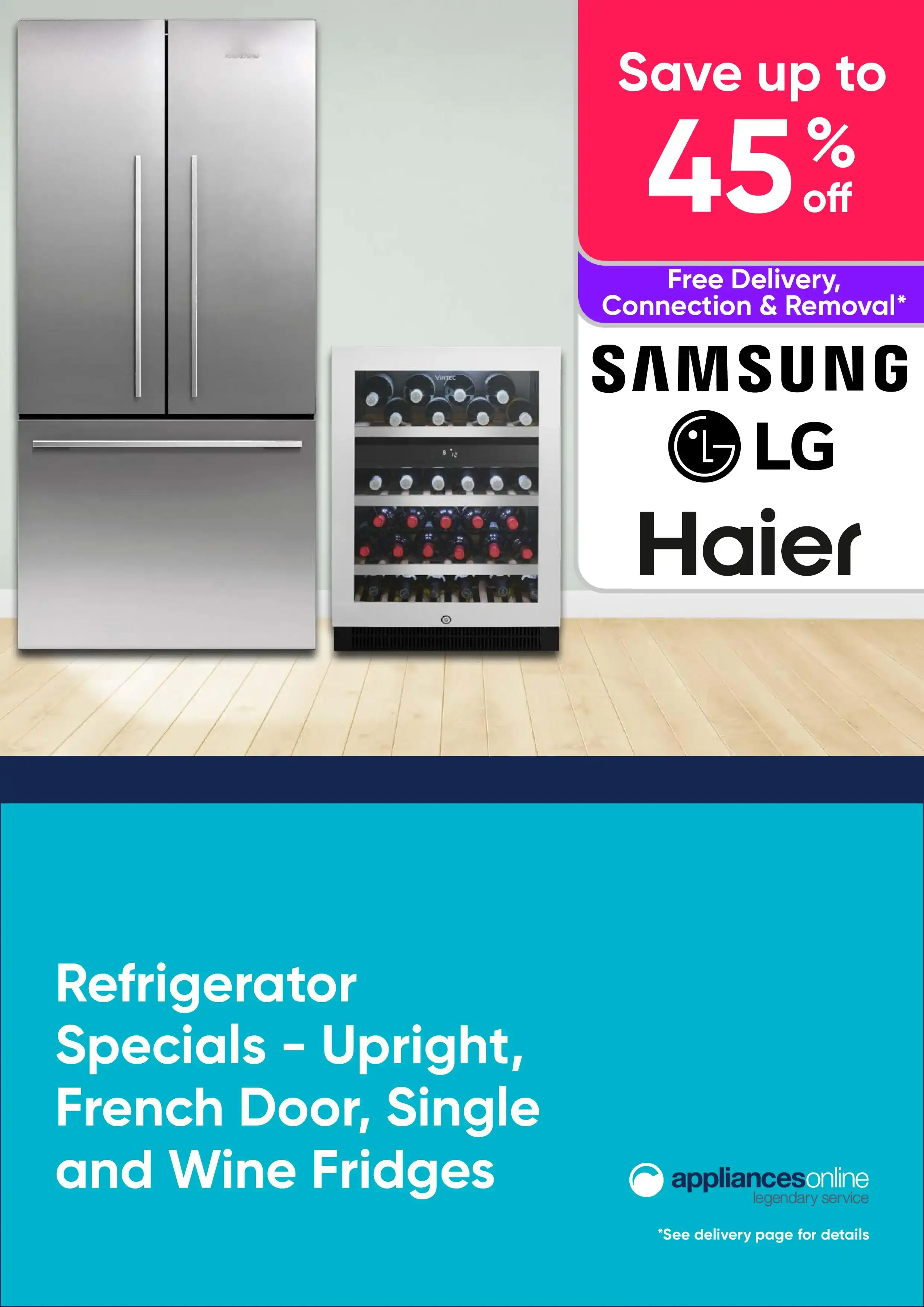 Refrigerator shop online delivery