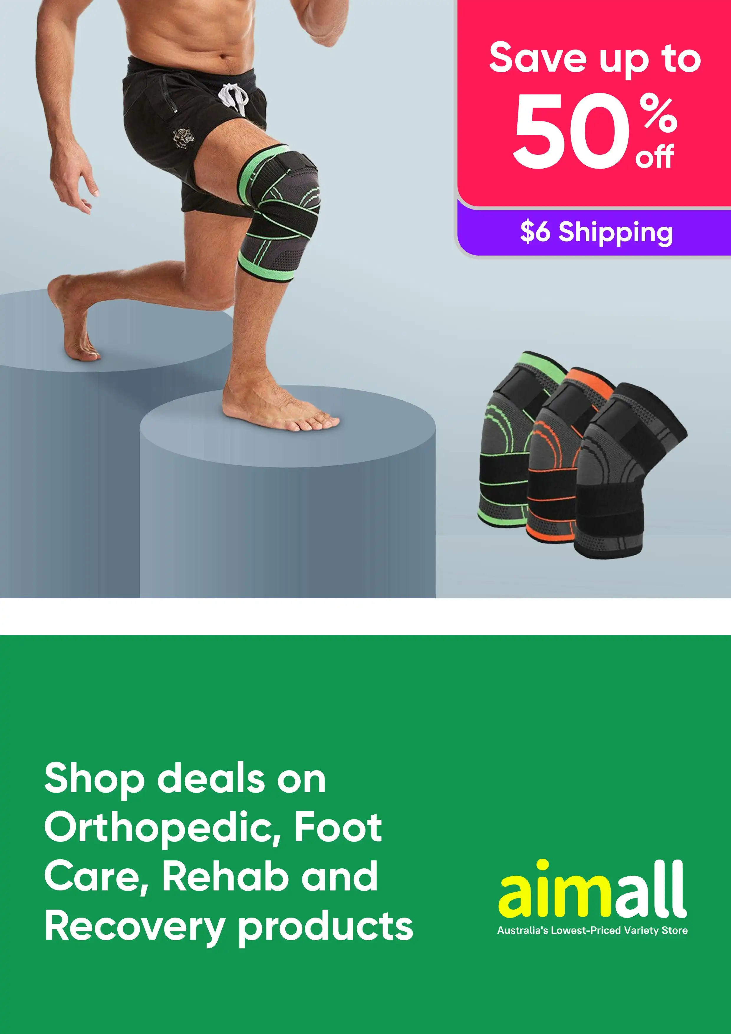 Shop deals on Orthopedic, Foot care, Rehab and Recovery products