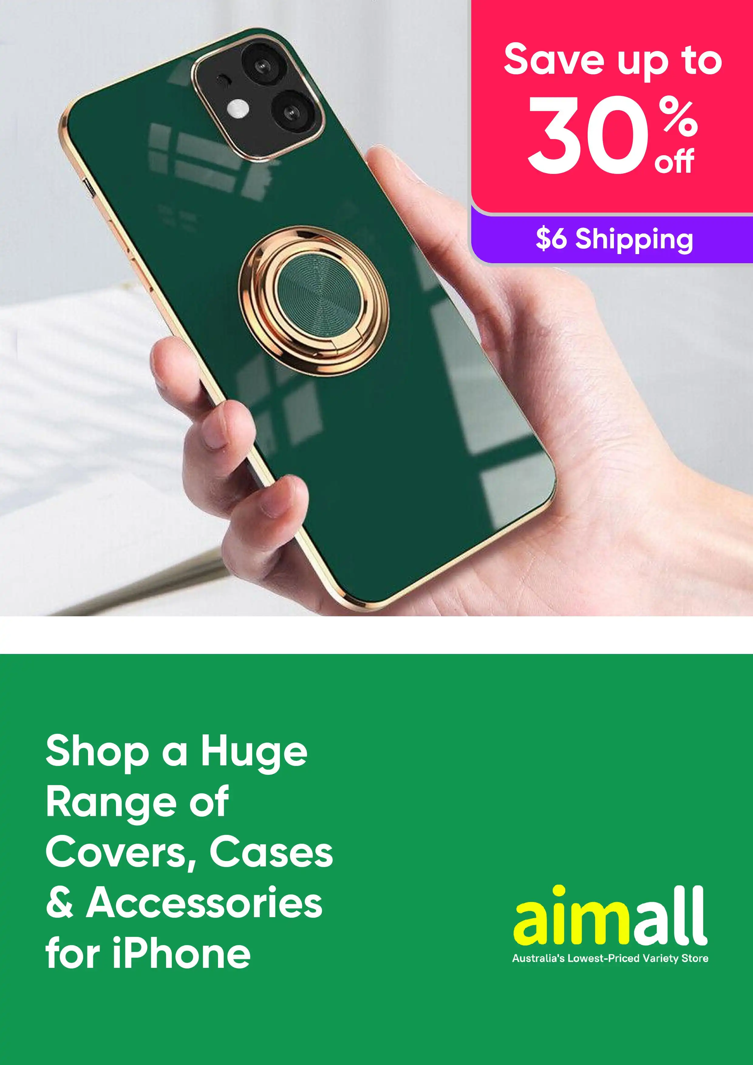 Up to 30% a huge range of Covers, Cases & Accessories for iPhone