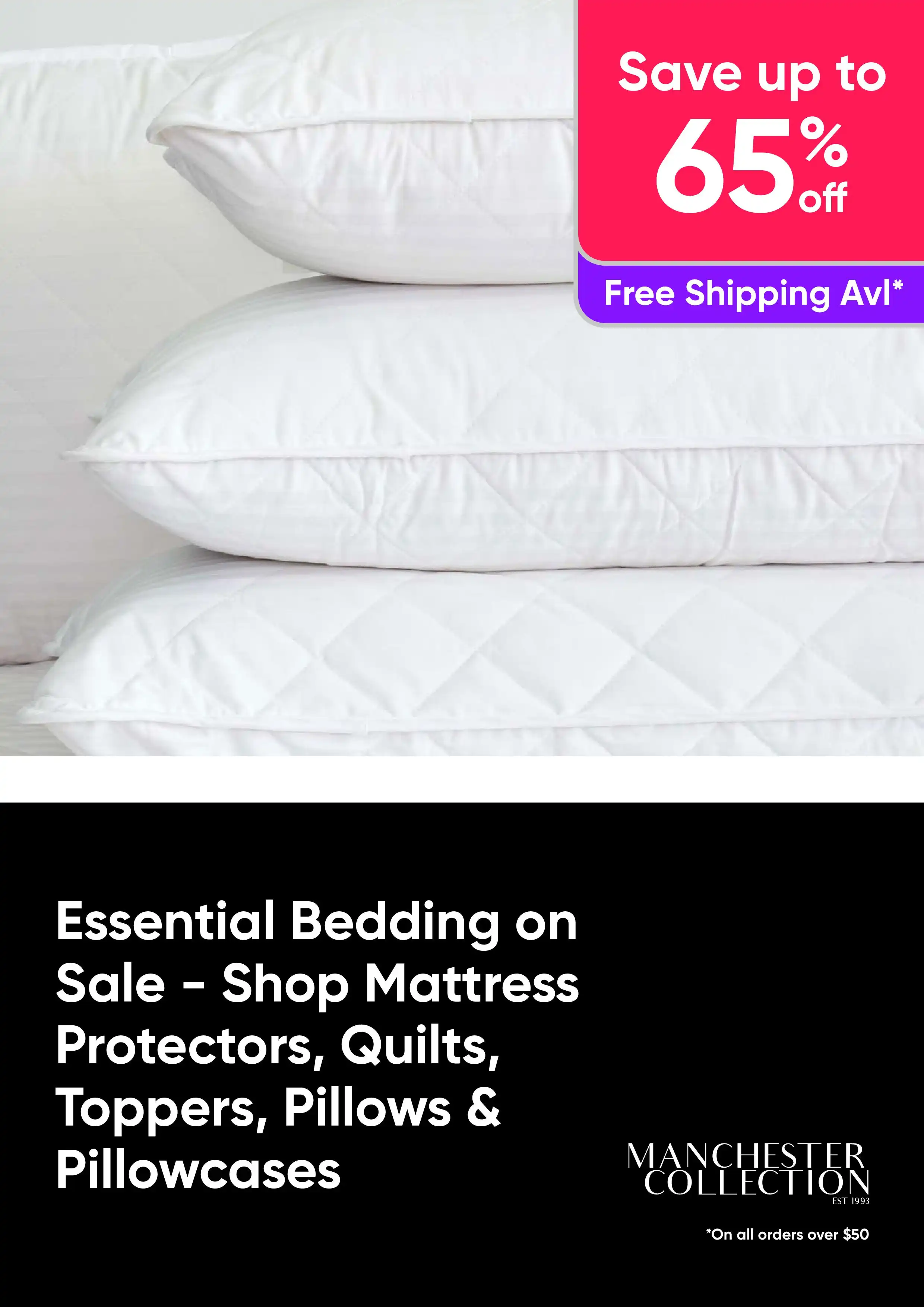 Essential Bedding on Sale up to 65% Off RRP - Shop Mattress Protectors