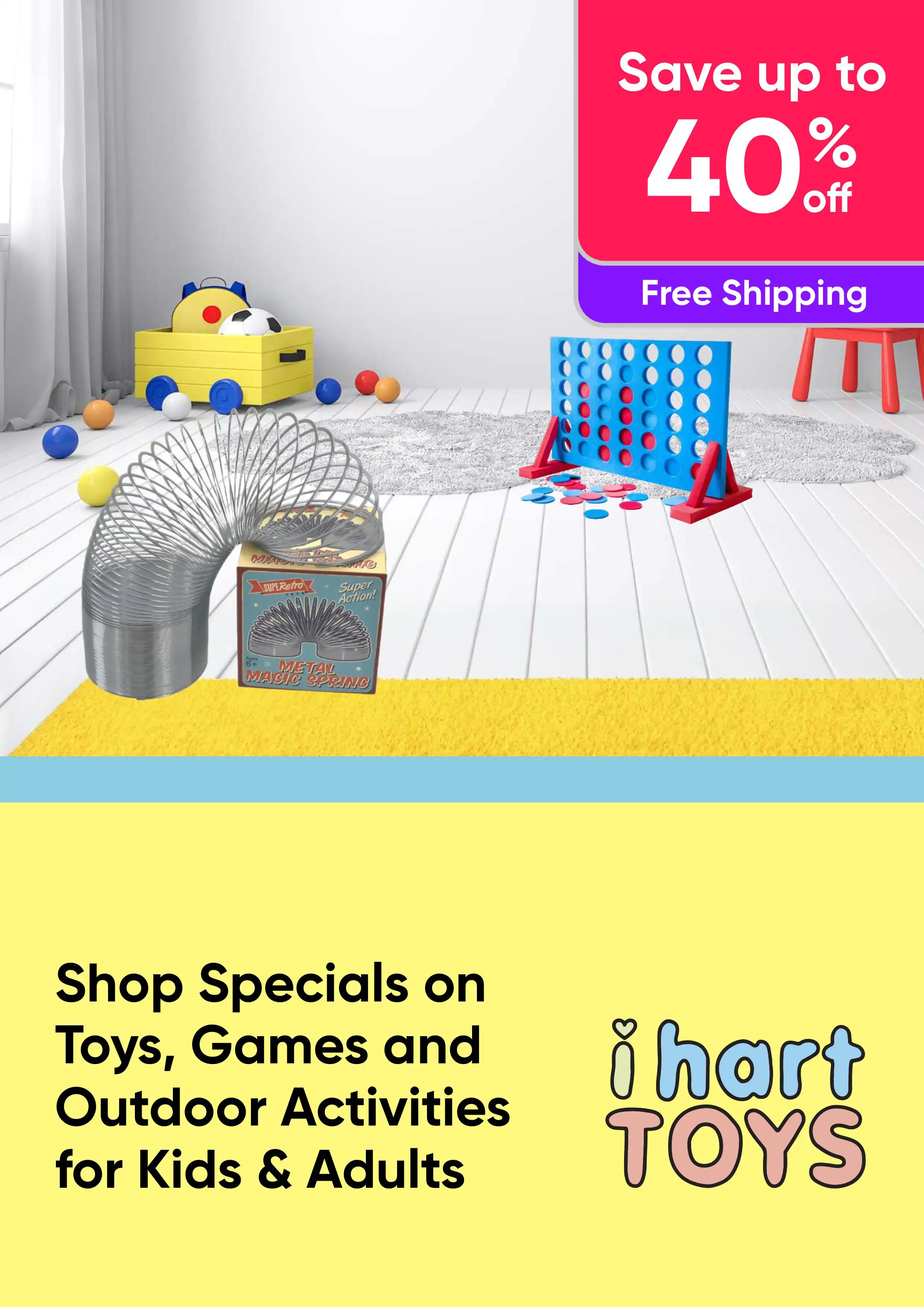 Shop Specials on Toys, Games and Outdoor Activities for Kids and Adults