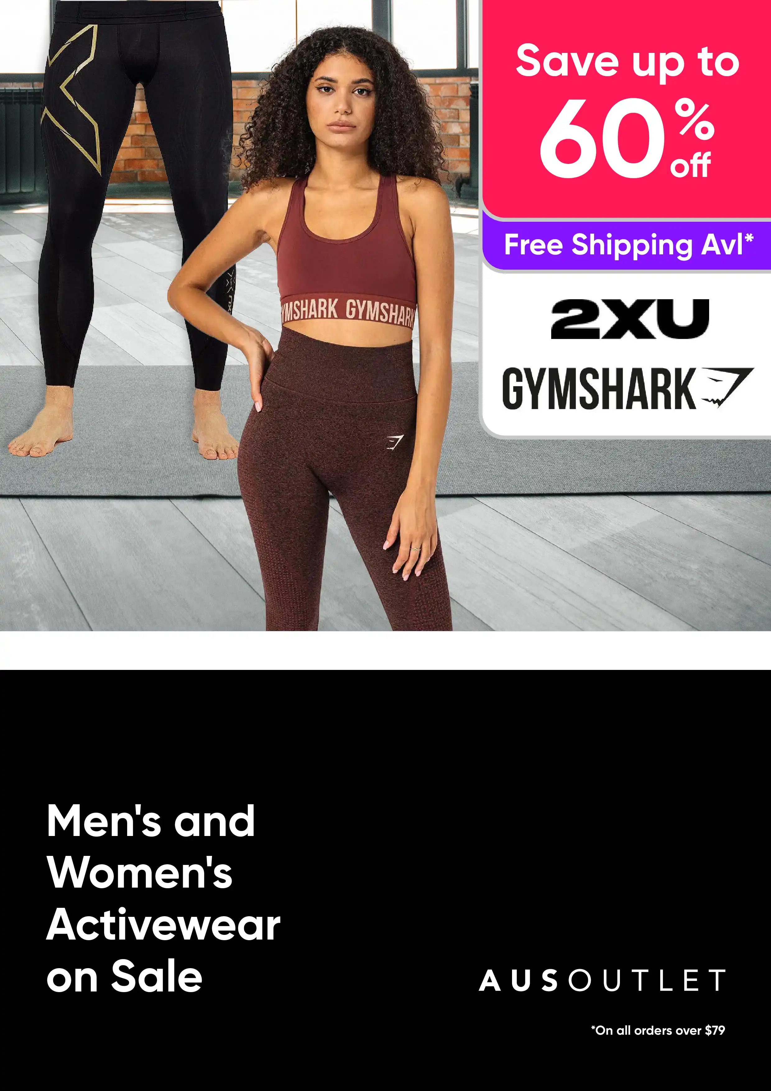 Men's and Women's Activewear on Sale - Save Up to 60% off 2XU, Gymshark and More