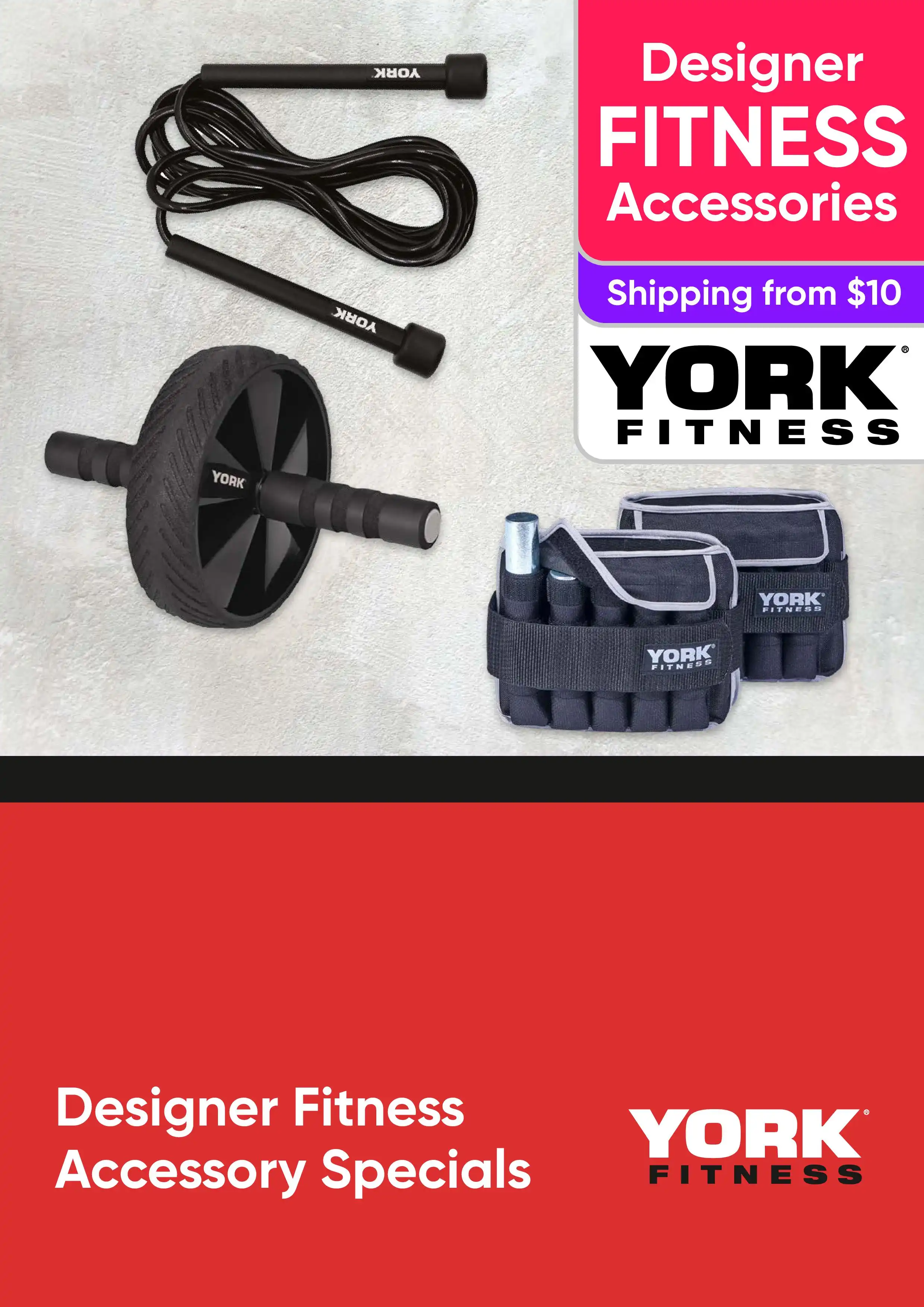 Specials on York Fitness Accessories – Dumbbells, Kettlebells, Resistance Bands and More