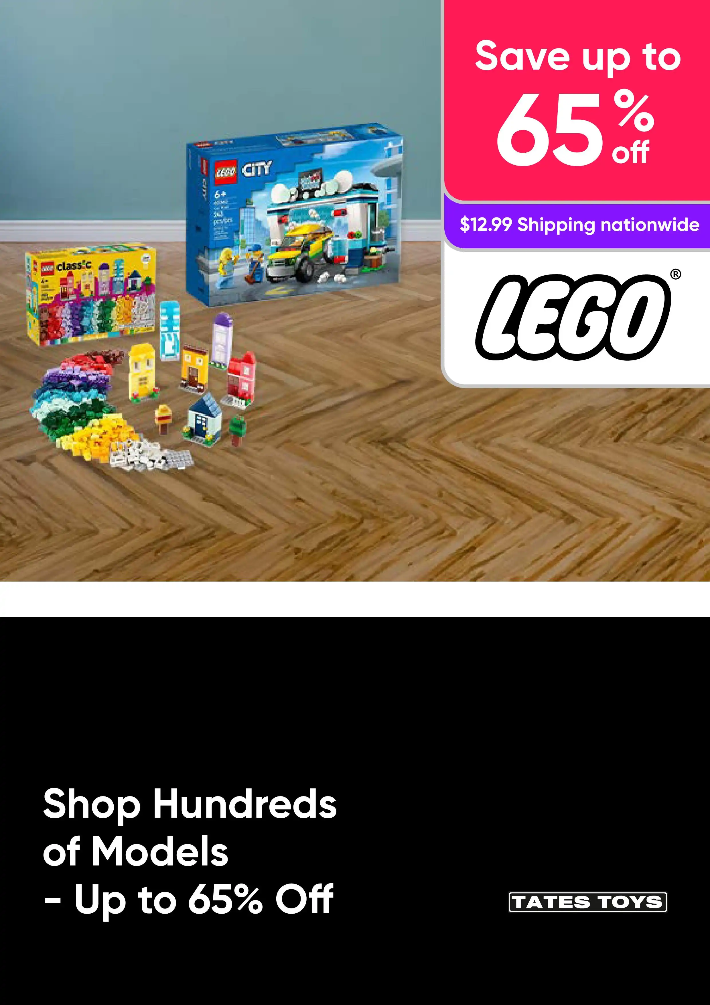 LEGO Mega Sale - Shop Hundreds of Models UP to 65% Off