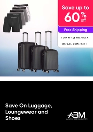 Travel and Fashion Deals - Save On Luggage, Loungewear and Shoes