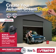 The Stratco: Create Your Autumn Dream Shed  - NSW