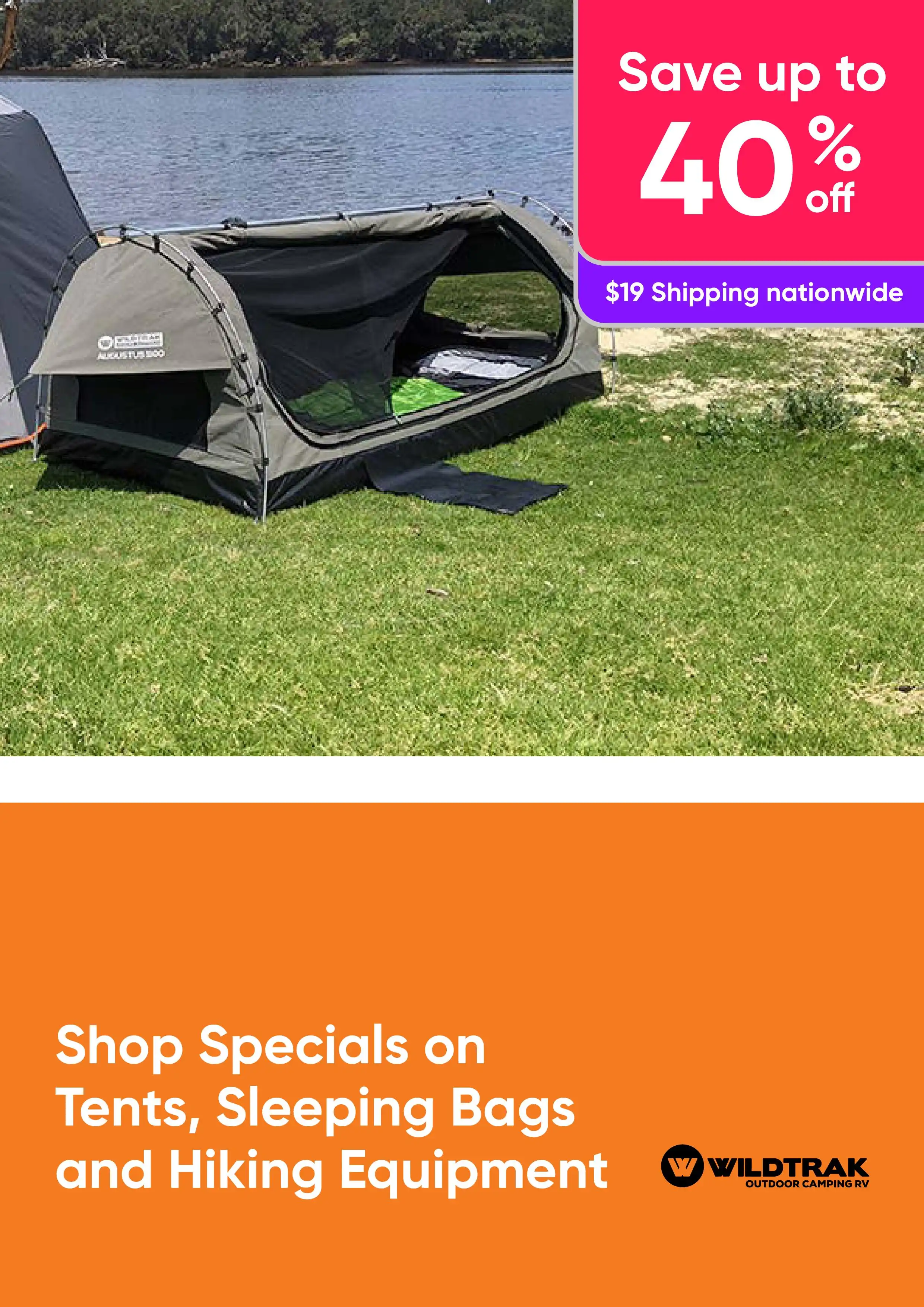 Camping and Hiking Essentials - Shop Specials on Tents, Sleeping Bags and Hiking Equipment