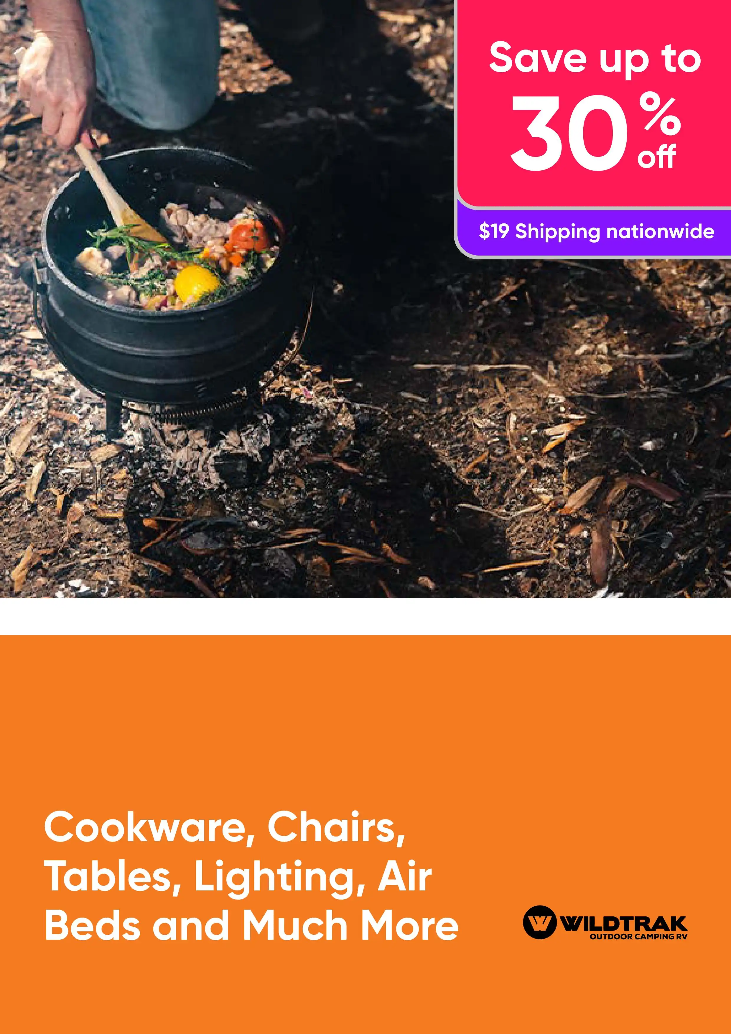 Outdoor & Camping Preparation Sale- Cookware, Chairs, Tables, Lighting, Air Beds