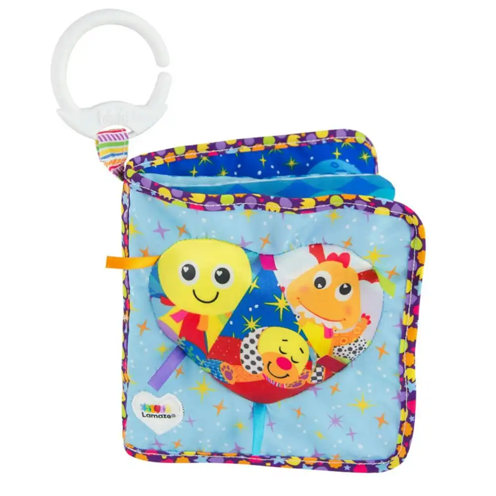 Lamaze Fun with Feelings Soft Fabric Book Baby 3m+ Educational Development Toy