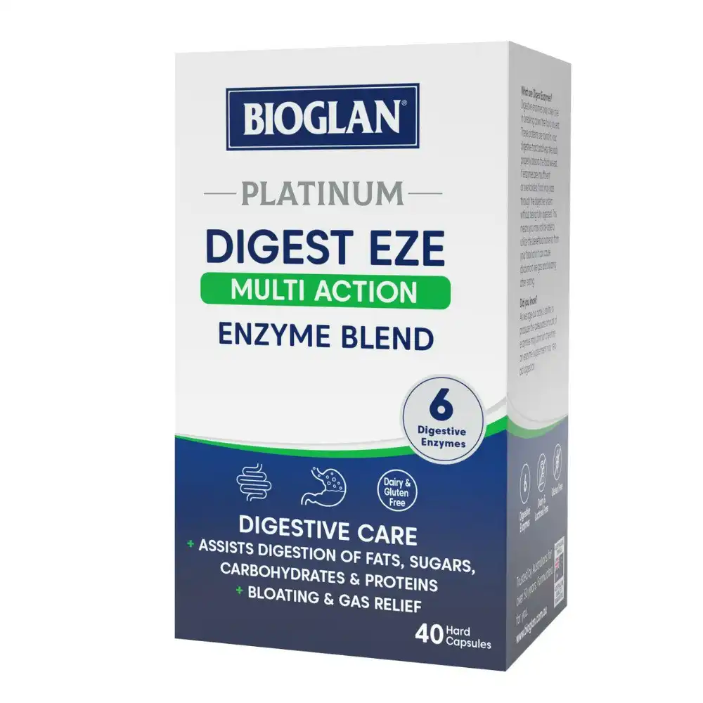 Bioglan Platinum Digest Eze 40s