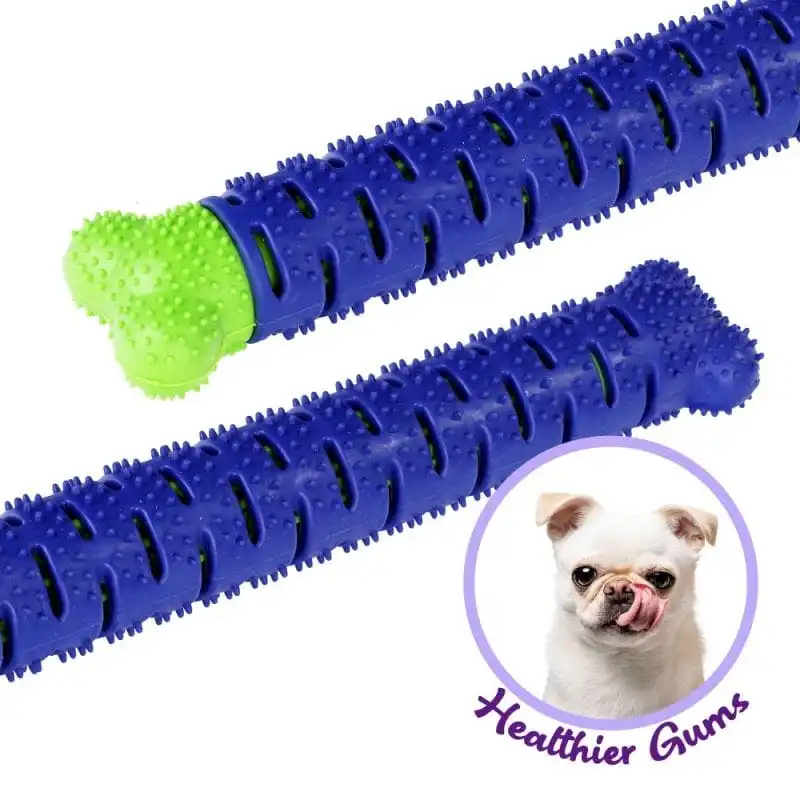 Dog Chew Toy, Dog Toothbrush, Bone Shape Toy 25cm