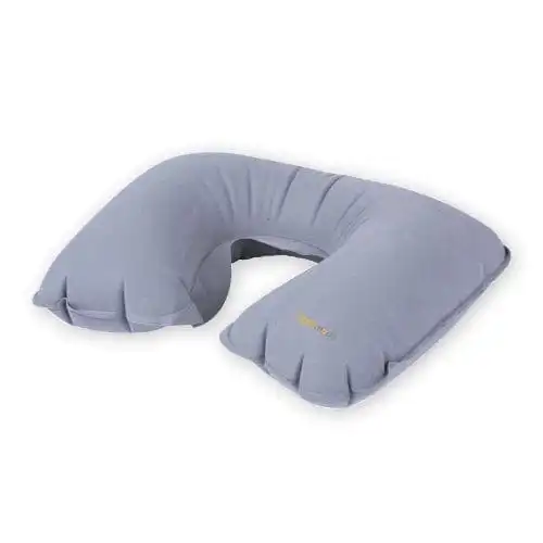 Lightweight Inflatable Travel Neck Pillow - Grey