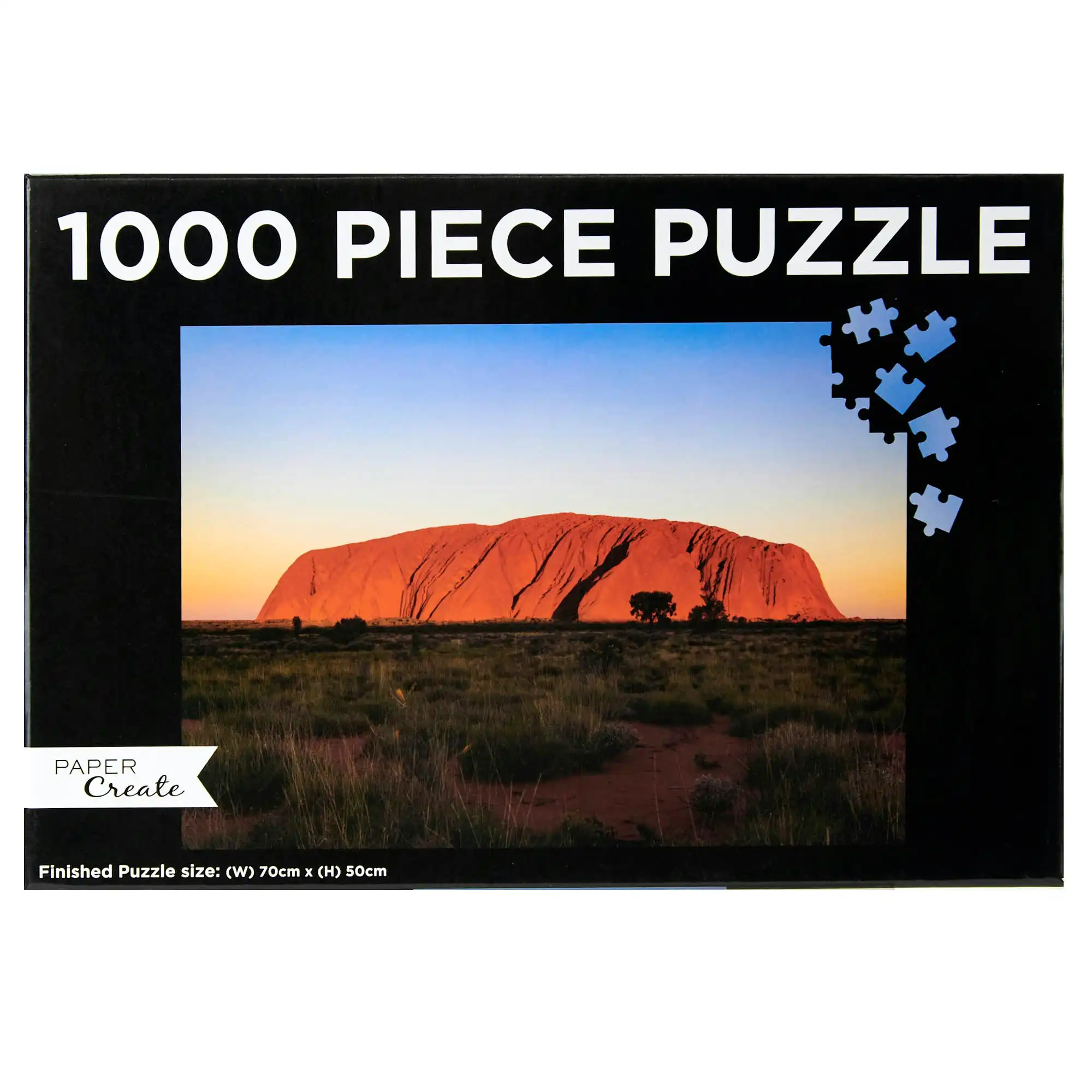 Paper Create 1000-Piece Jigsaw Puzzle, Uluru-Kata Tjuta National Park
