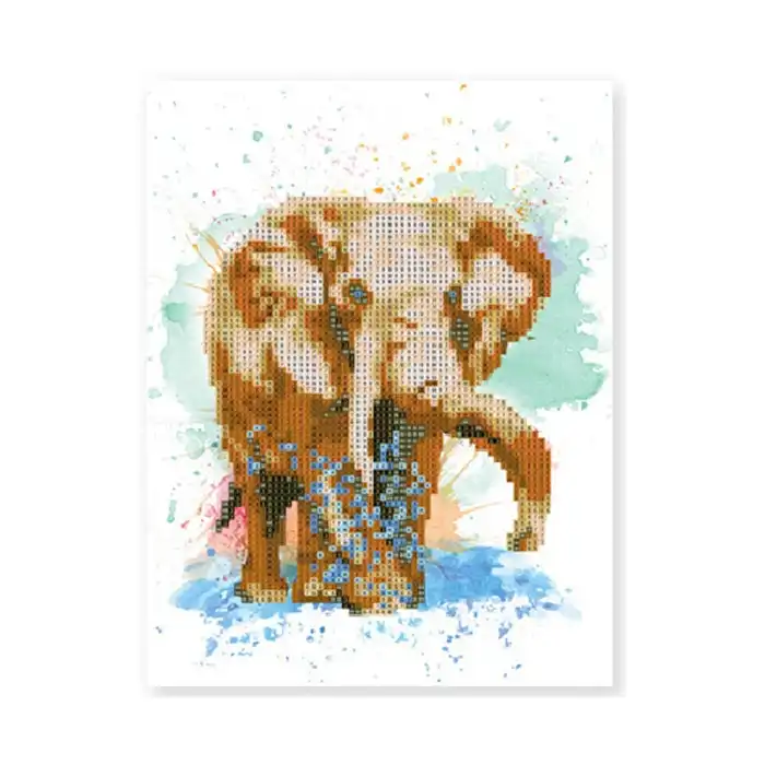 Art Maker Crystal Creations Elephant Craft Activity Kit Gem Entertainment