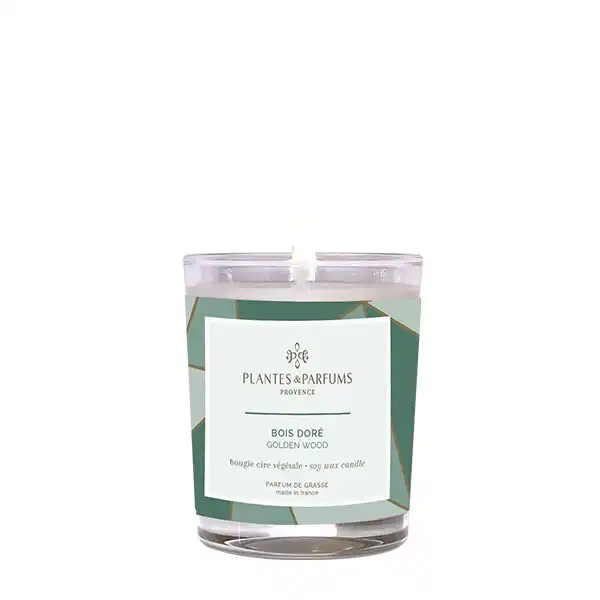 Plantes & Parfums | 180g Handcrafted Perfumed Candle -Golden Wood