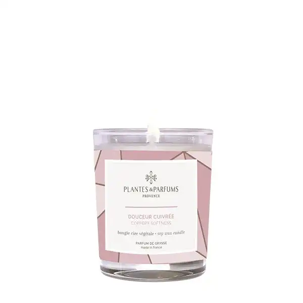 Plantes & Parfums | 180g Handcrafted Perfumed Candle - Coppery Softness