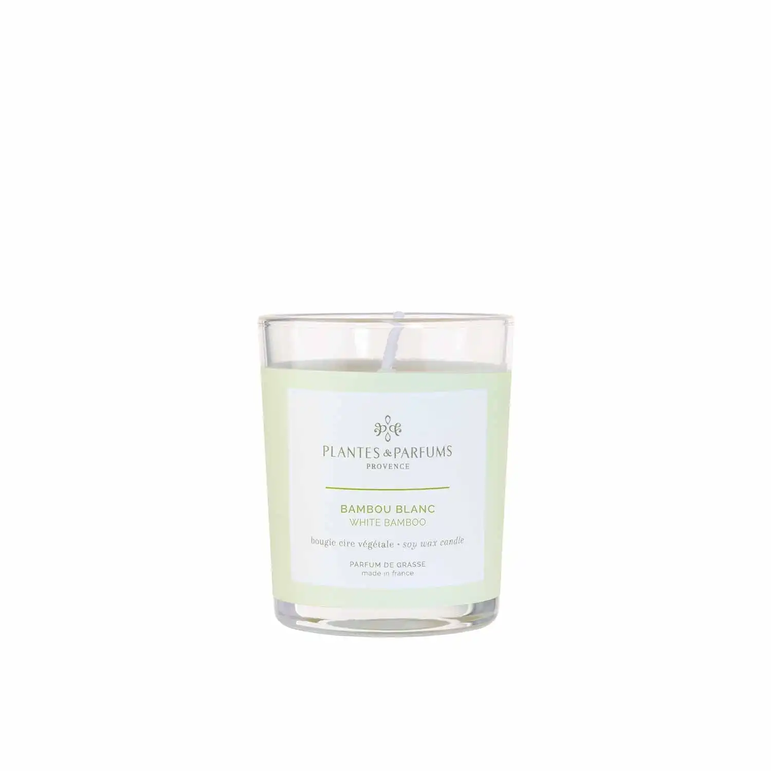 Plantes & Parfums | 75g Handcrafted Perfumed Candle - White Bamboo