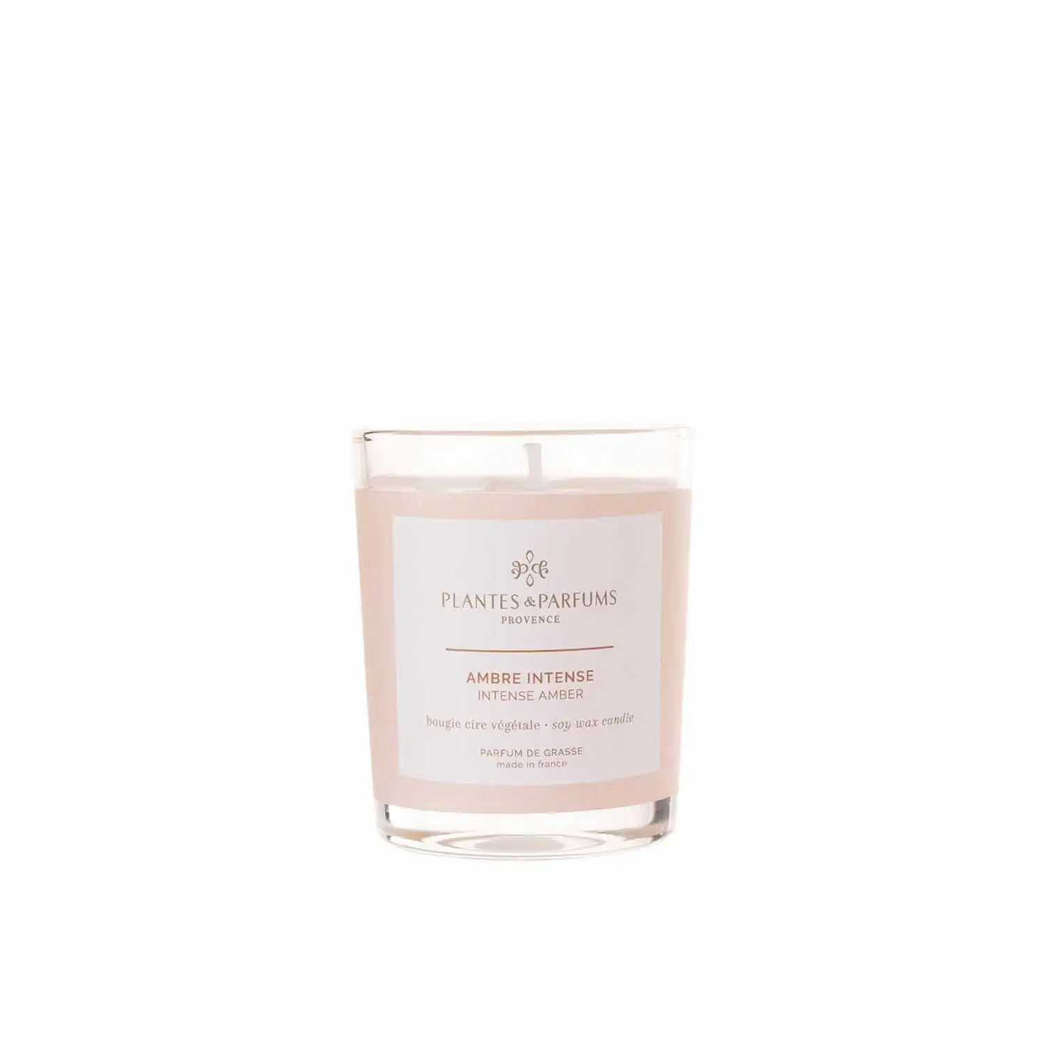 Plantes & Parfums | 180g Handcrafted Perfumed Candle - Intense Amber