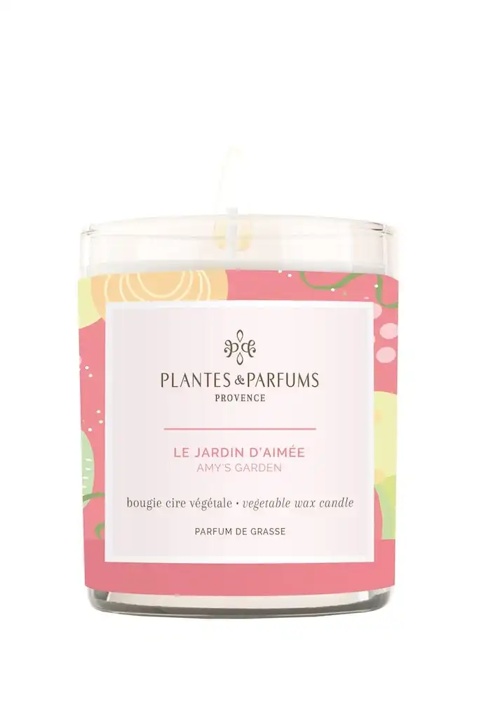 Plantes & Parfums | 180g Handcrafted Perfumed Candle - Amy's Garden