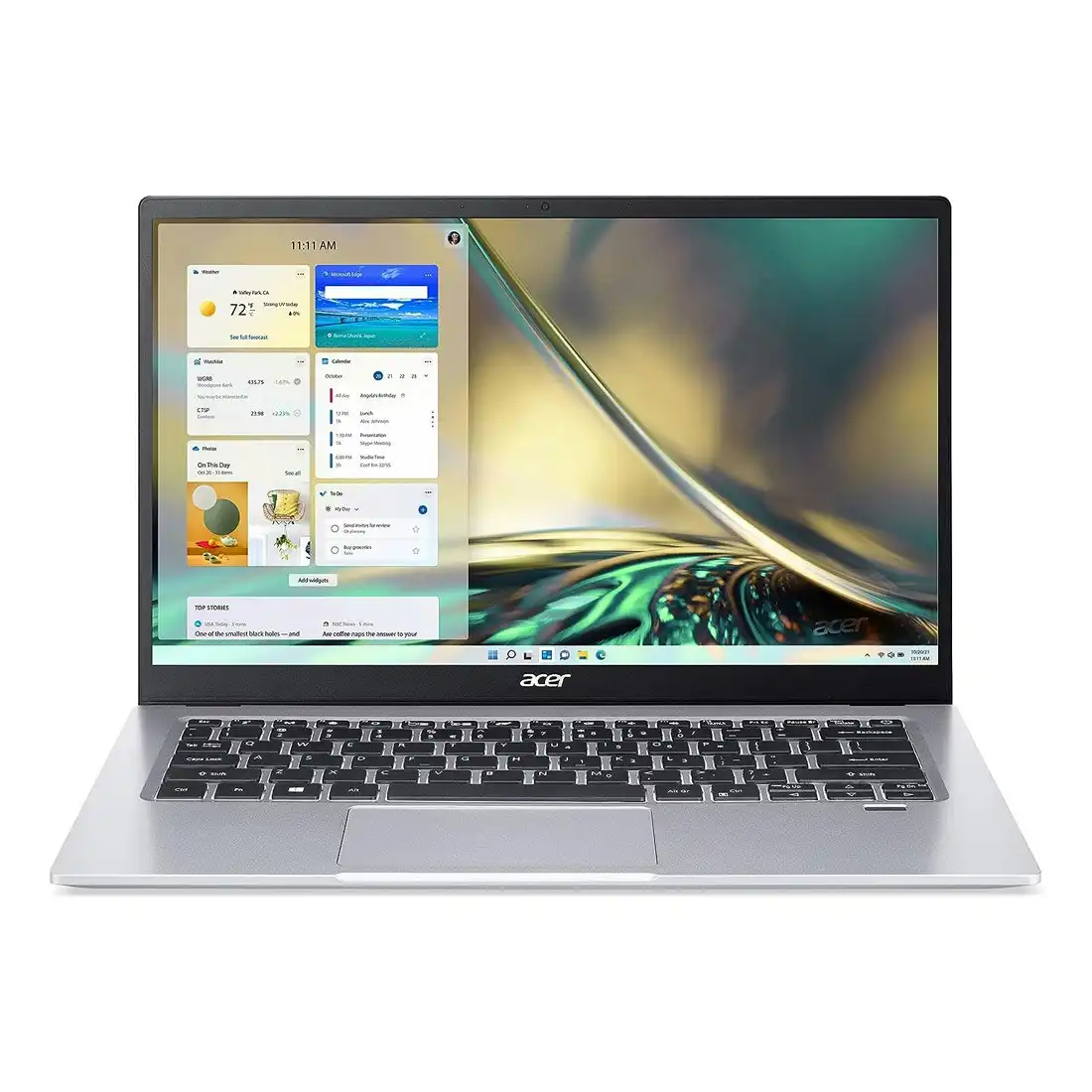 Acer Swift 1 (14" FHD , N6000, 128GB/4GB, NX.A77SA.003) Laptop [Refurbished] - As New