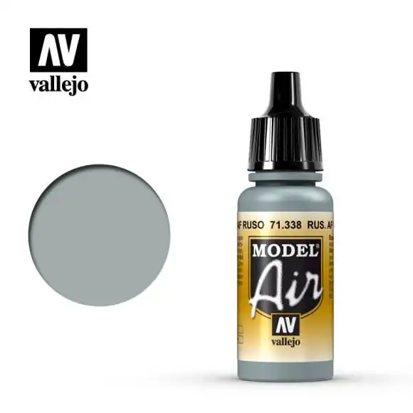 Vallejo Model Air - Russian AF Grey Blue 17ml Acrylic Paint