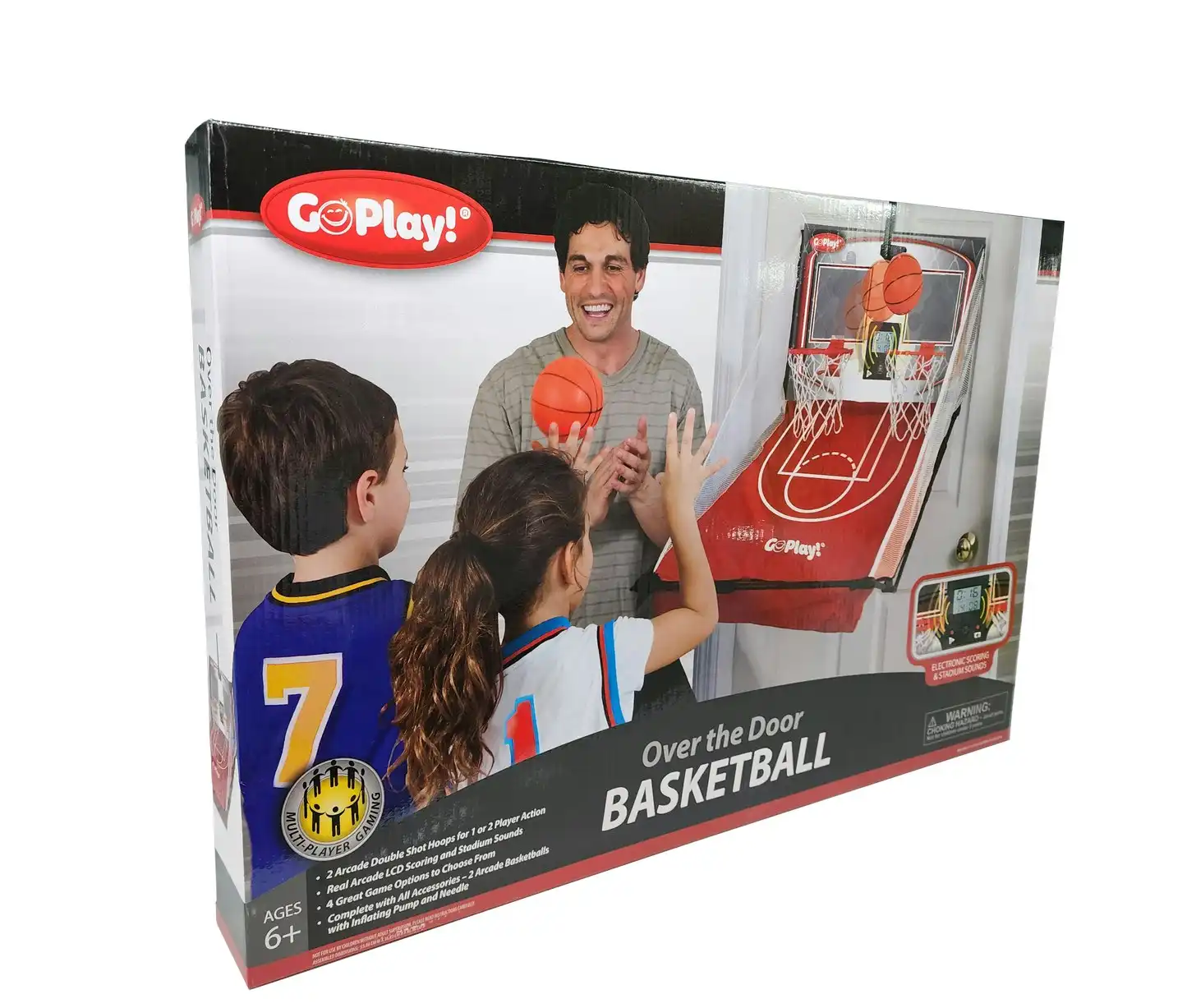 Play Go! - Over The Door 2 Shot Basketball