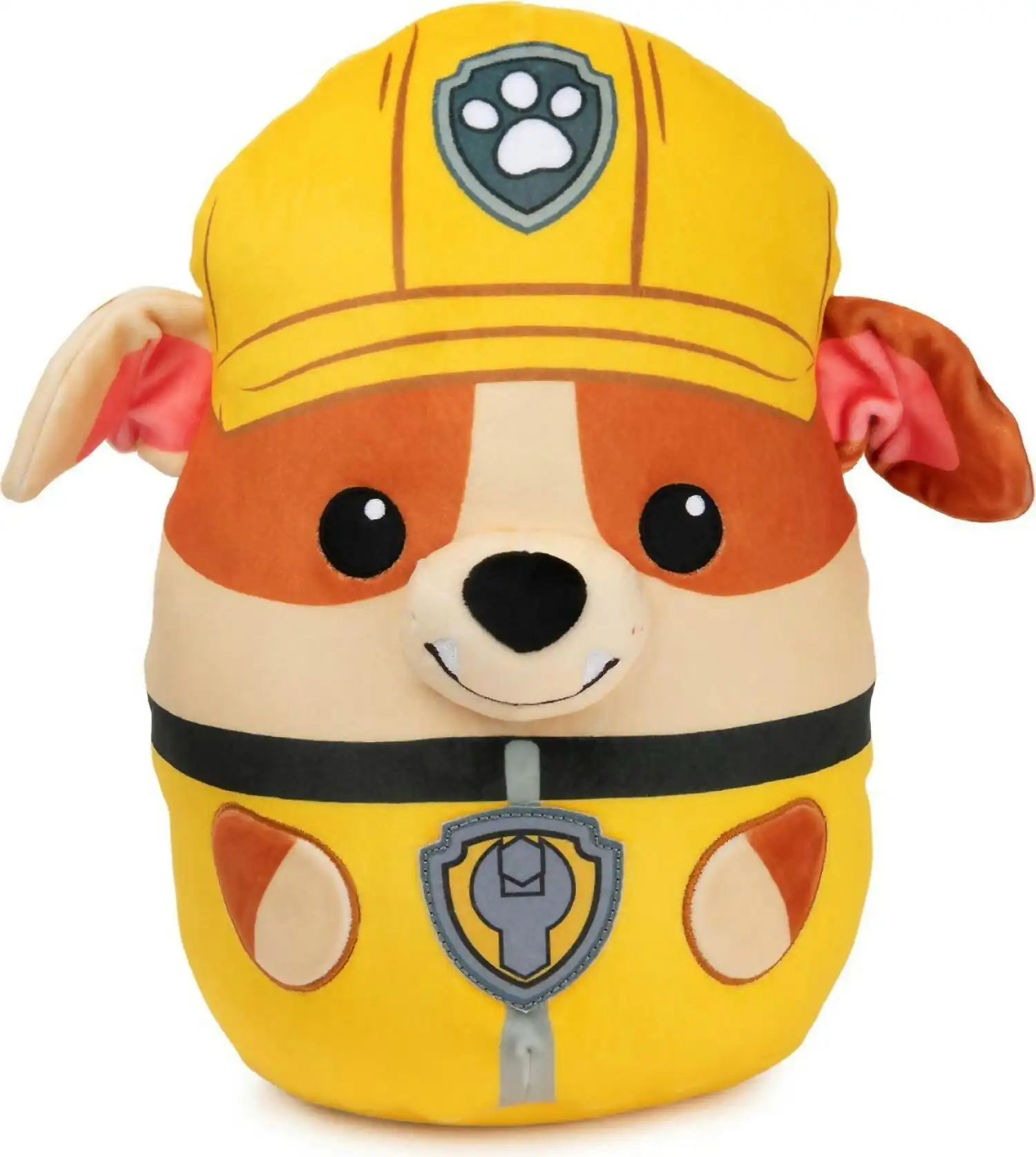 Paw Patrol - Squishie Plush - Rubble 12 Inch - Spin Master