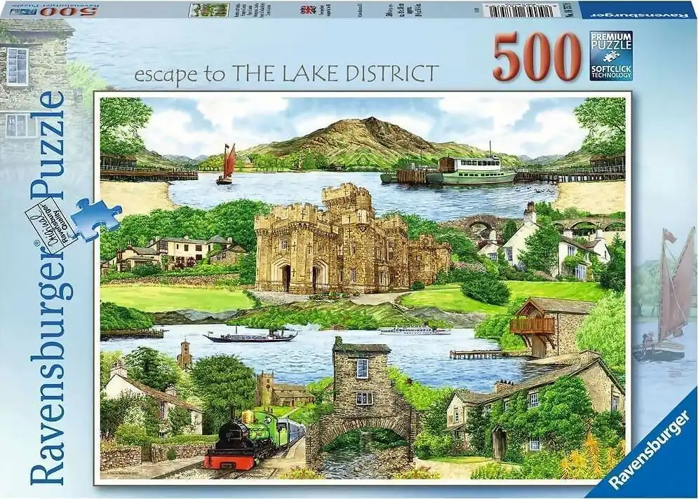 Ravensburger - Escape To The Lakes District Jigsaw Puzzle 500 Pieces