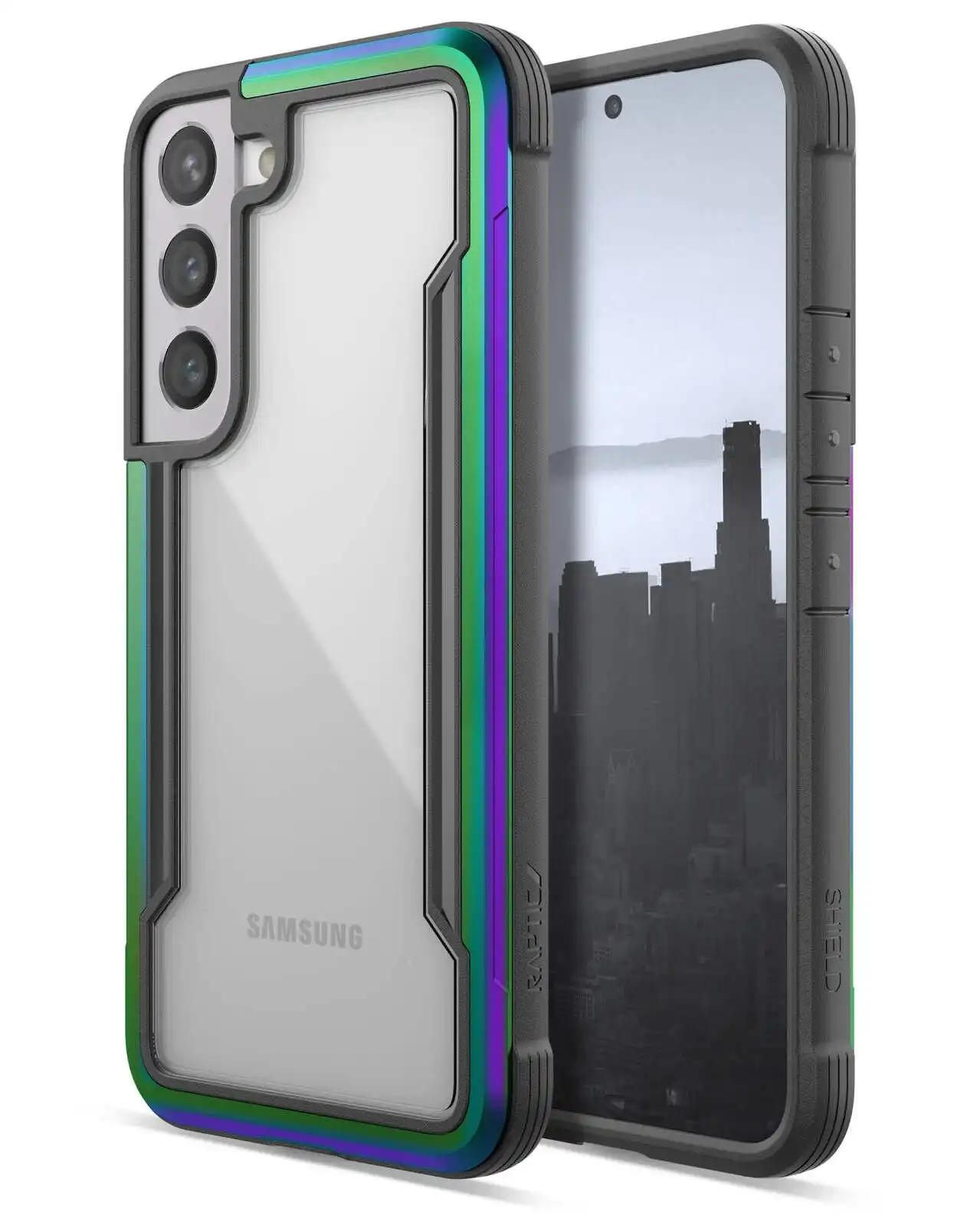 X-Doria Raptic Shield Pro Shockproof Case/Cover For Samsung Galaxy S22 Irid