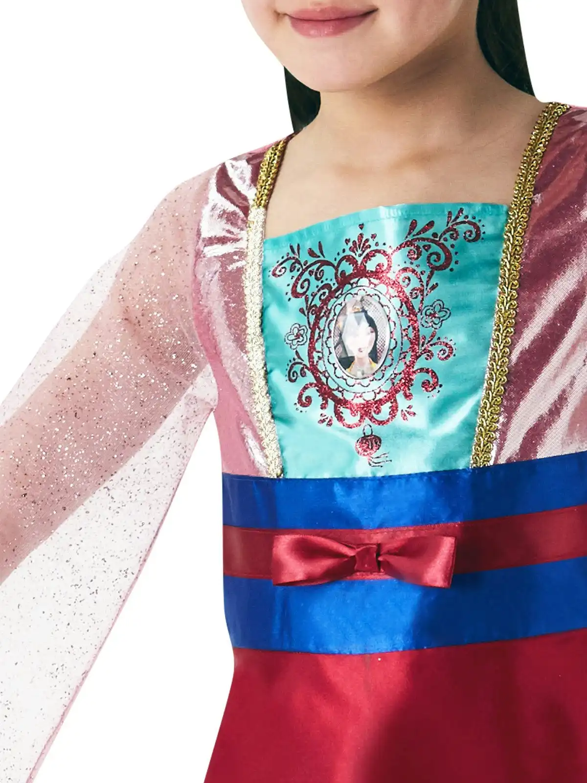 Disney Mulan Gem Opp Princess Dress Up Kids Halloween Party Costume Size 4-6