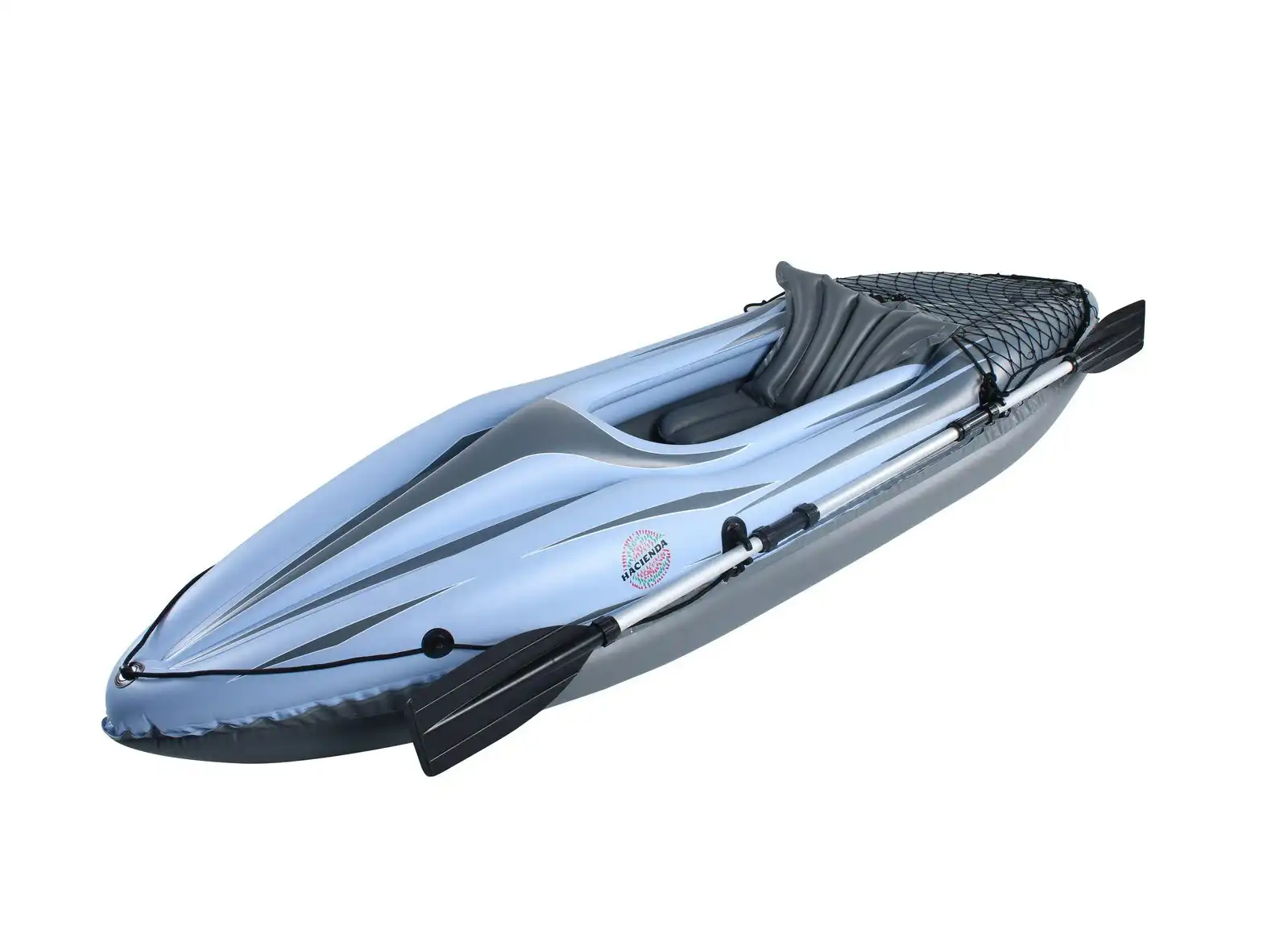 Inflatable Single Person Kayak, 100kgs Capacity
