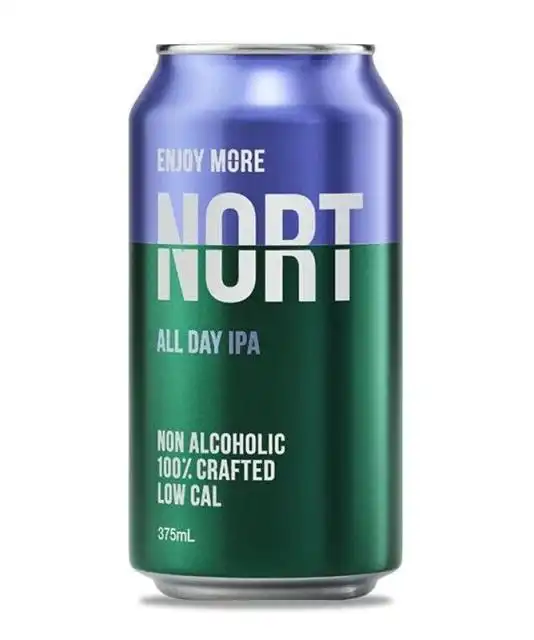Nort All Day IPA Non Alcoholic Beer - 24 Cans