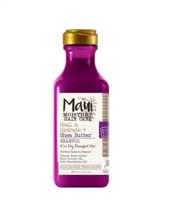 Maui Moisture Heal & Hydrate + Shea Butter Shampoo 385mL