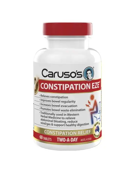 Caruso's Natural Health Constipation Eze 60 Tablets