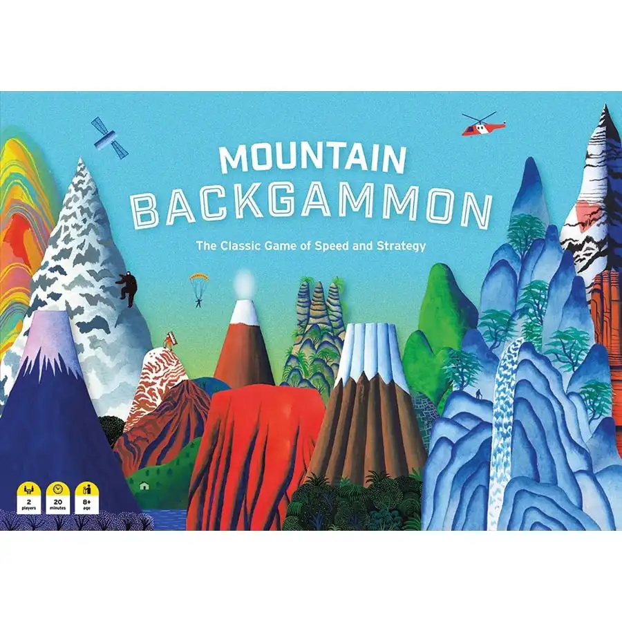 Mountain Backgammon Game