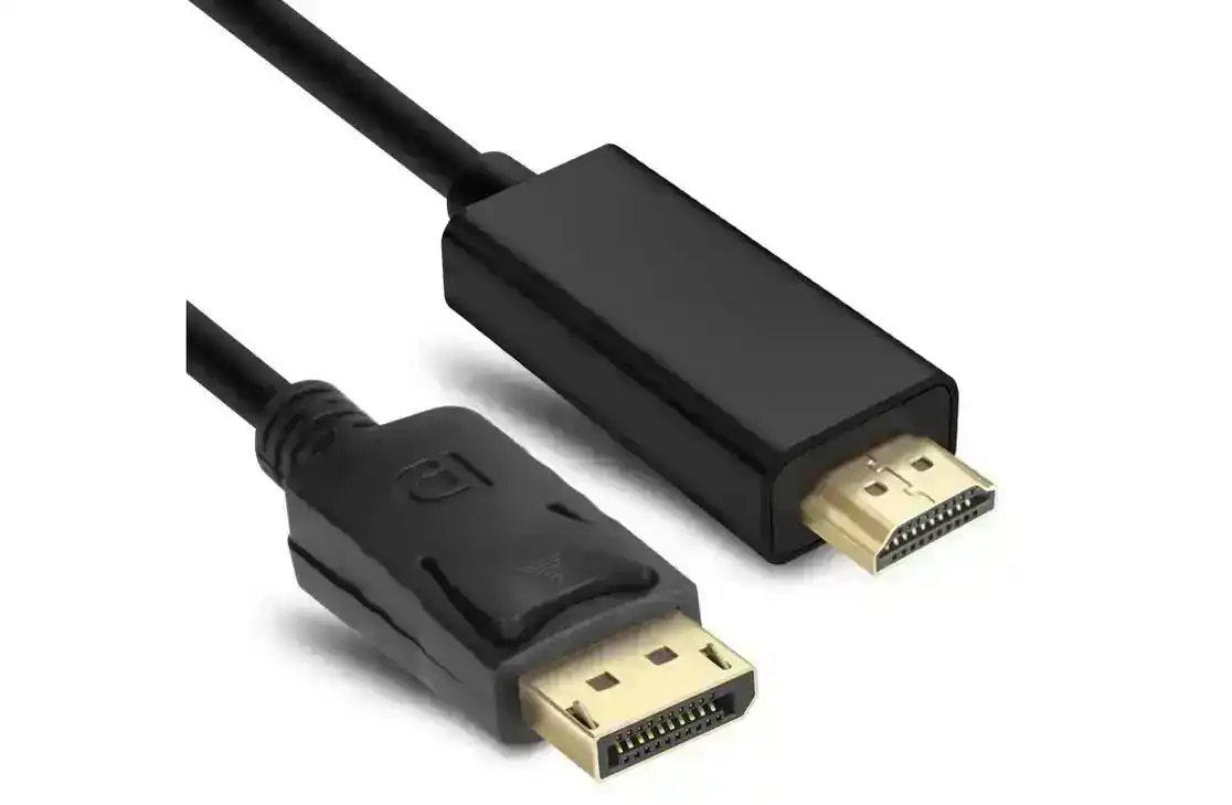 Displayport DP to HDMI Cable Male to Male Video Adapter | Display Port Converter 4K Ultra HD
