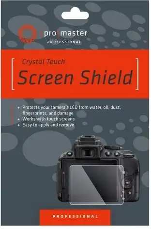 ProMaster Crystal Touch Screen Shield - Pana G9, GX85, FX2000, FZ2500, FZ300, LX10
