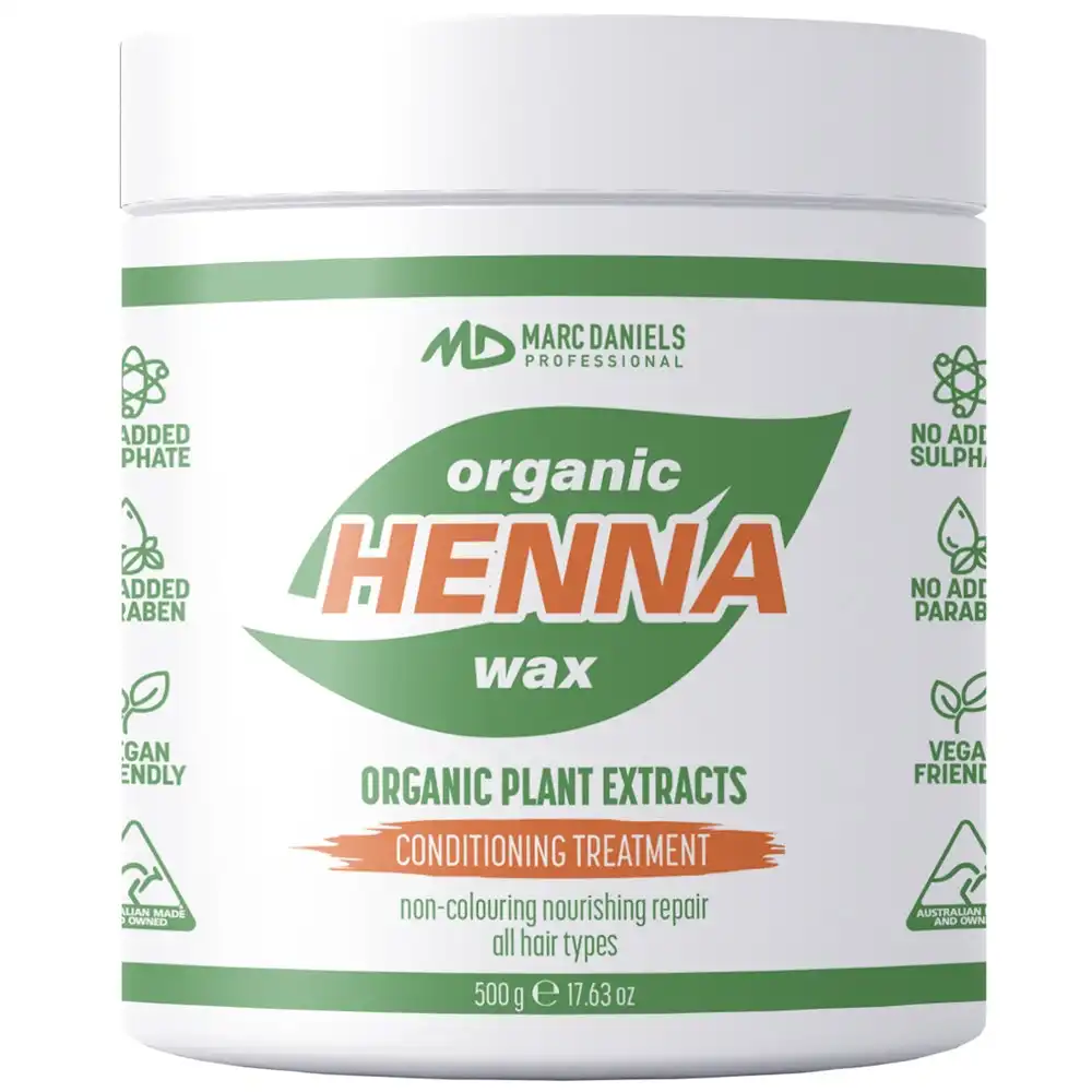 Marc Daniels Ultra Organics Clear Henna Wax Treatment 500g