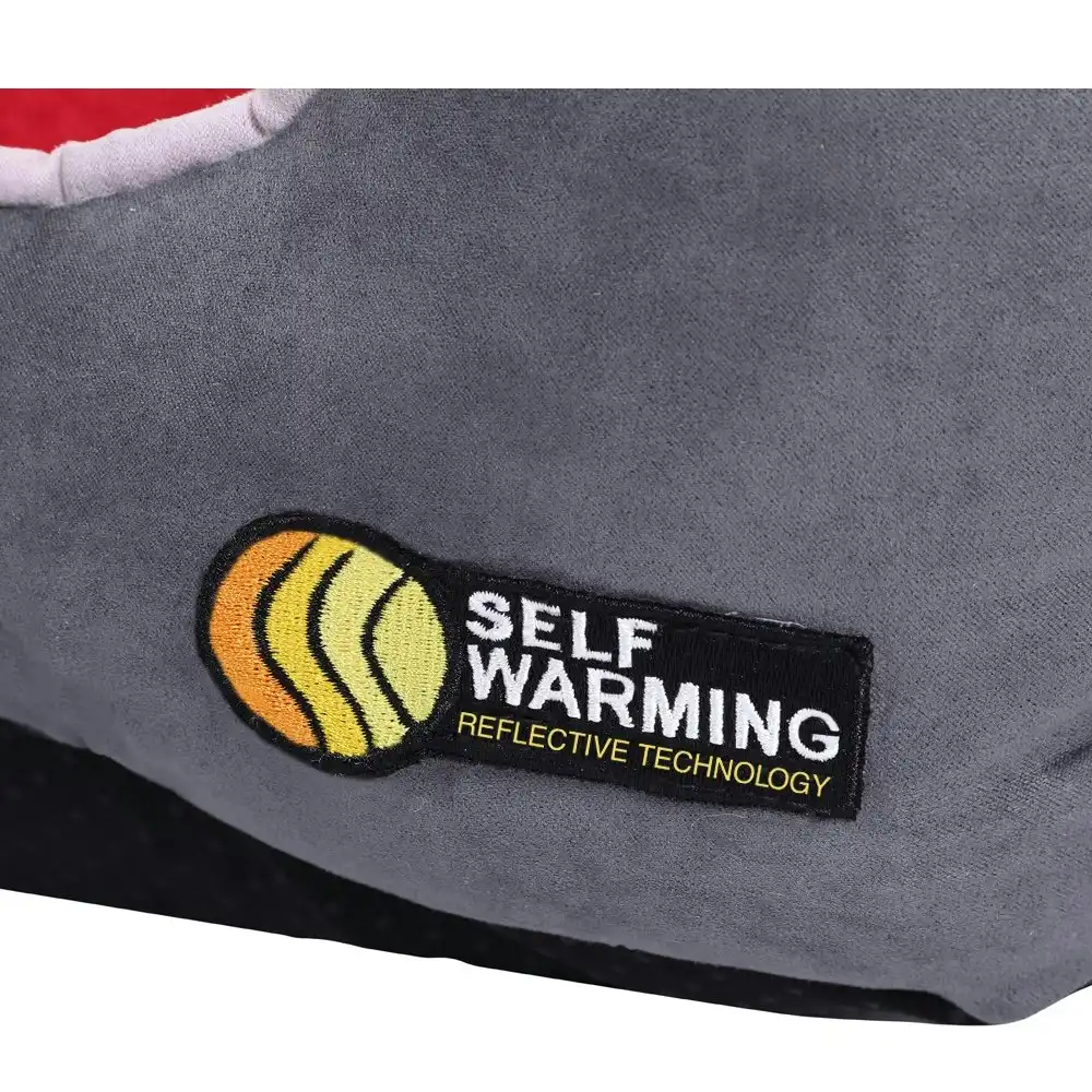 Paws & Claws Self Warming/Thermal Insulated Walled 70x50cm Pet/Dog Bed Medium