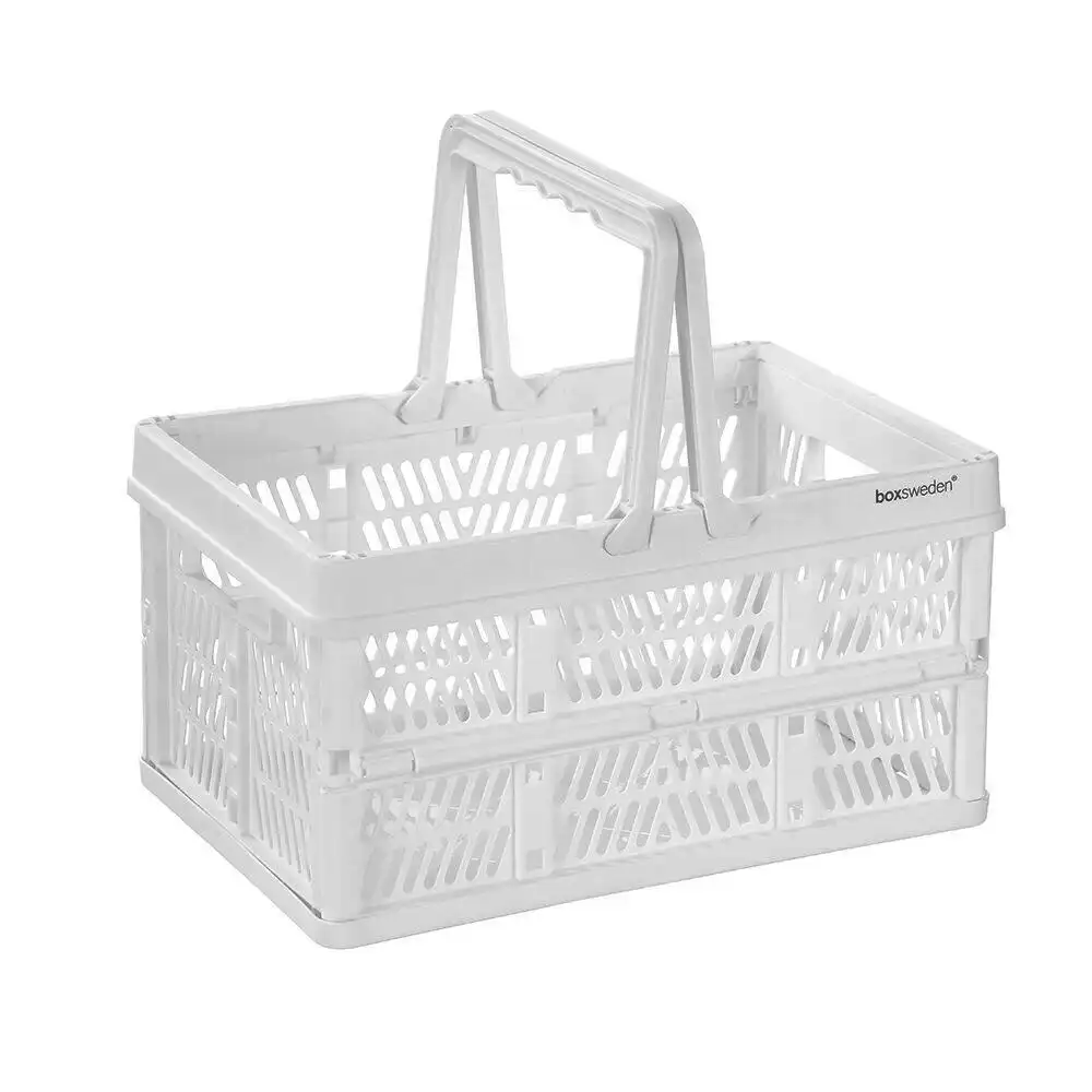 6pc Boxsweden 30cm Folding Storage Carry Basket/Container Organisation Assort