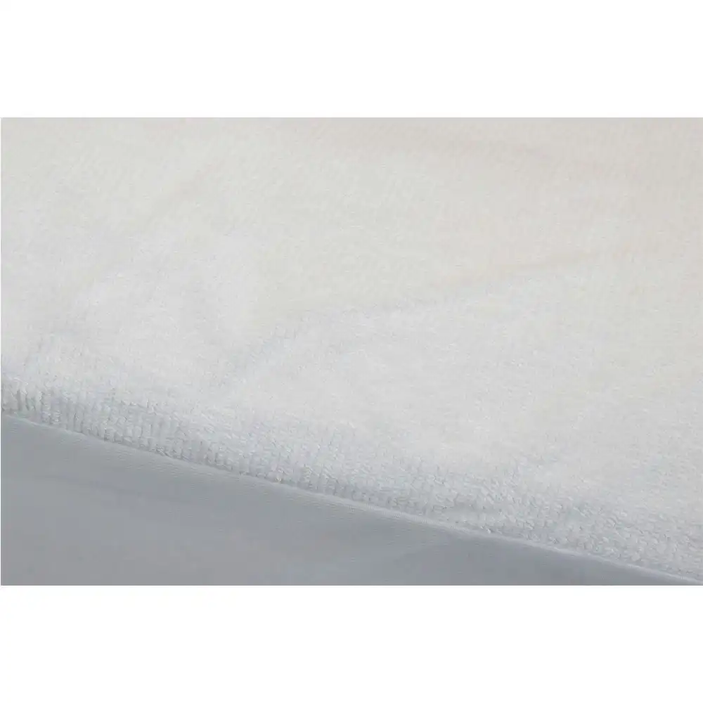Ardor Waterproof Towelling Mattress Protector Queen Bed Fitted Cotton White