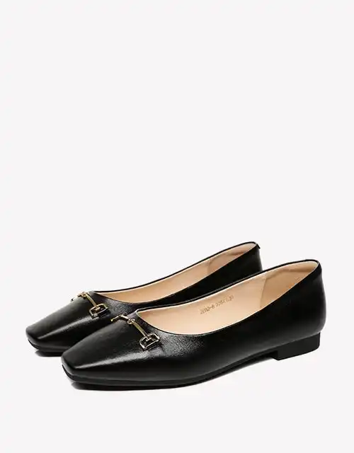 EVERAU® Women Leather Ballet Flats Shoes Olivia